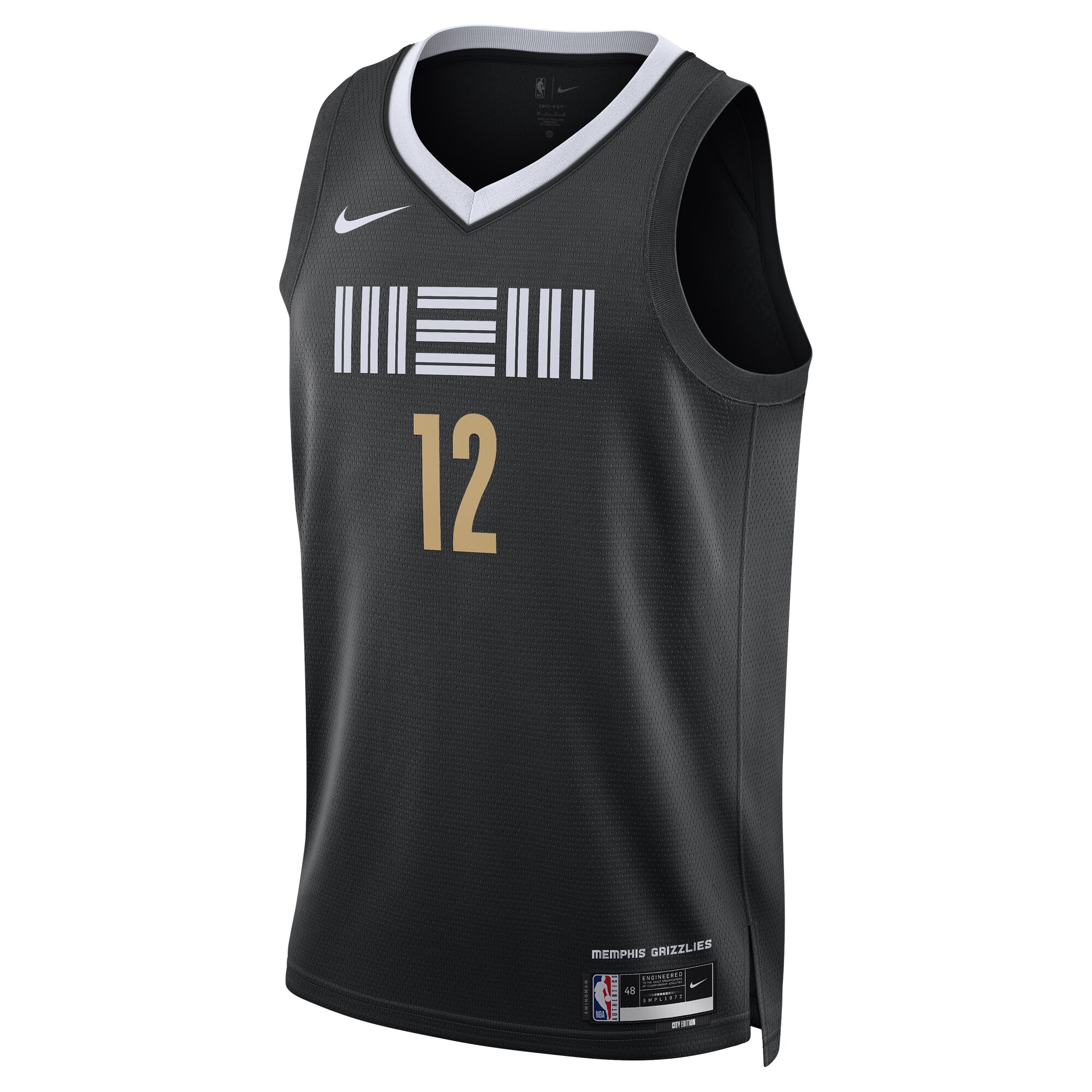 Ja Morant Memphis Grizzlies Unisex 2023\/24 Swingman Jersey - Black - City Edition