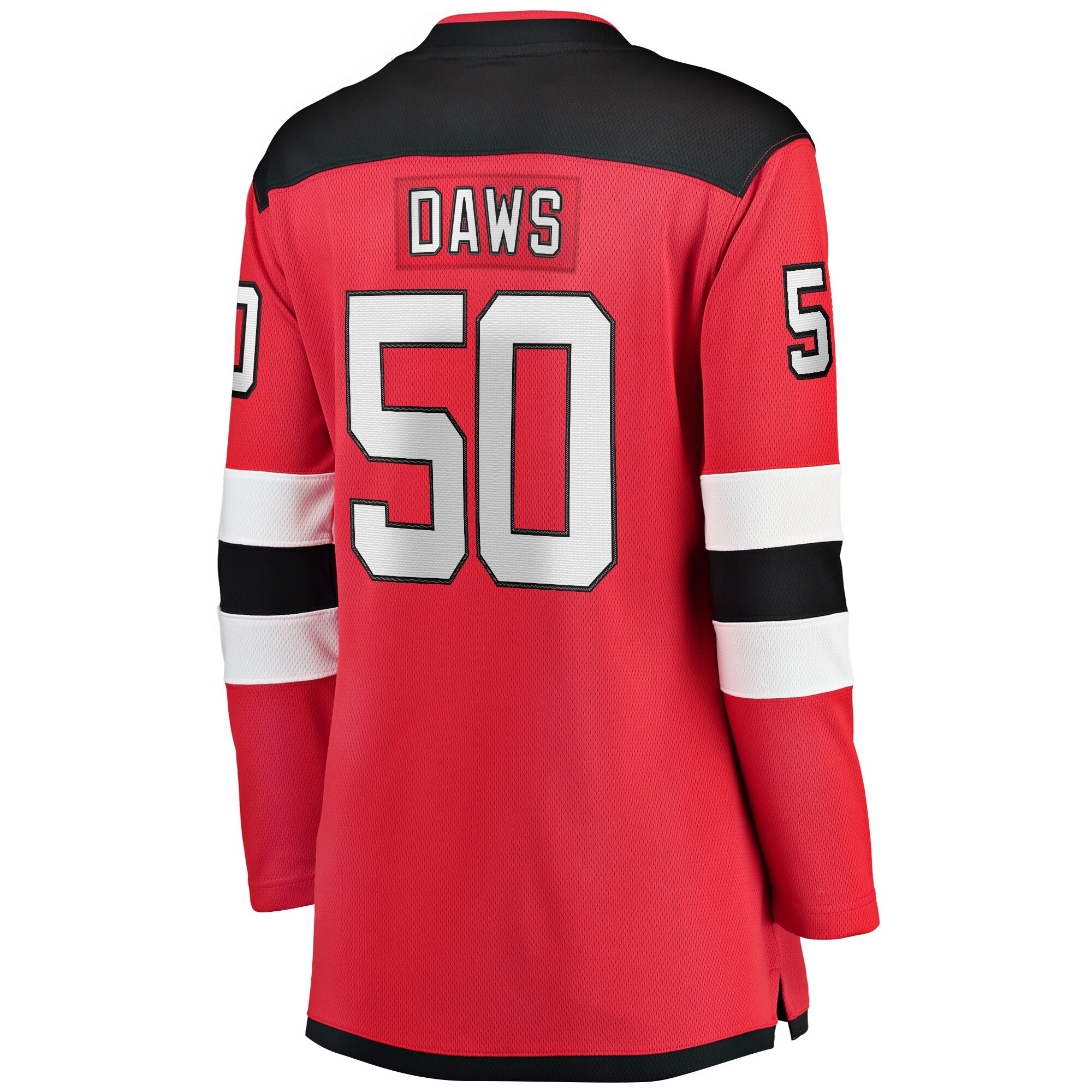 Nico Daws New Jersey Devils Fanatics Women's Home Breakaway Player Jersey - Red