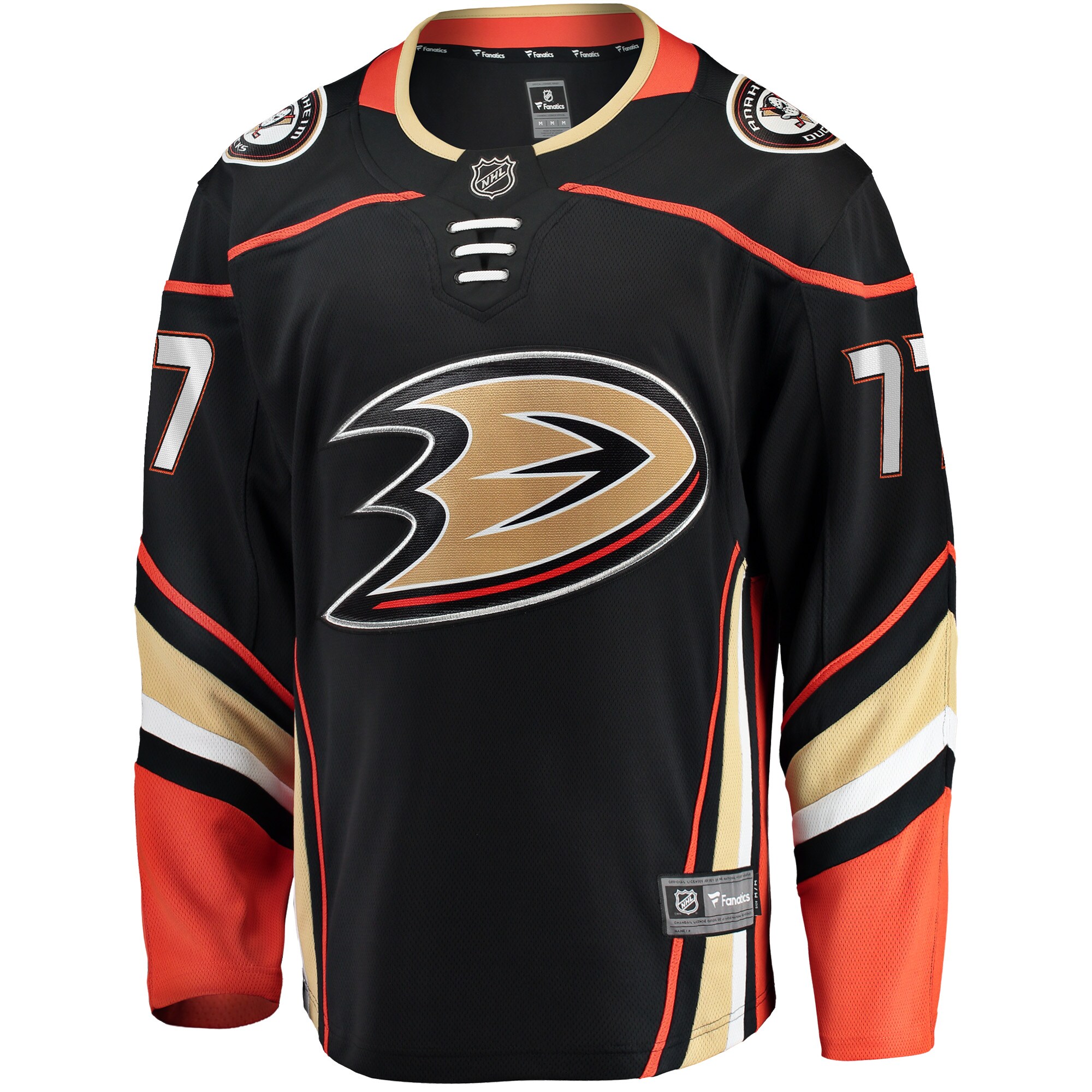 Frank Vatrano Anaheim Ducks Fanatics Home Breakaway Player Jersey - Black