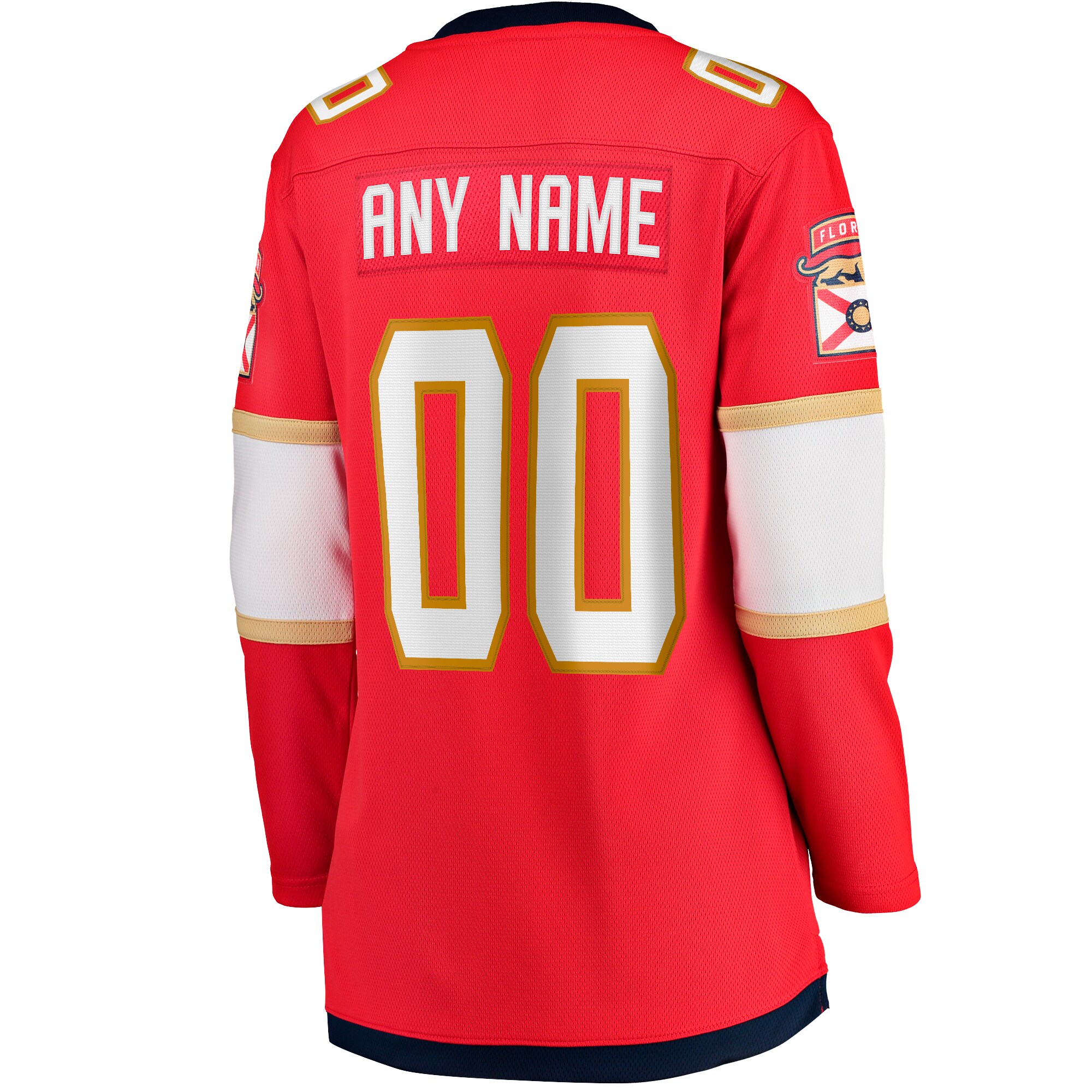 Florida Panthers Fanatics Women's 2023 Stanley Cup Final Home Breakaway Custom Jersey - Red