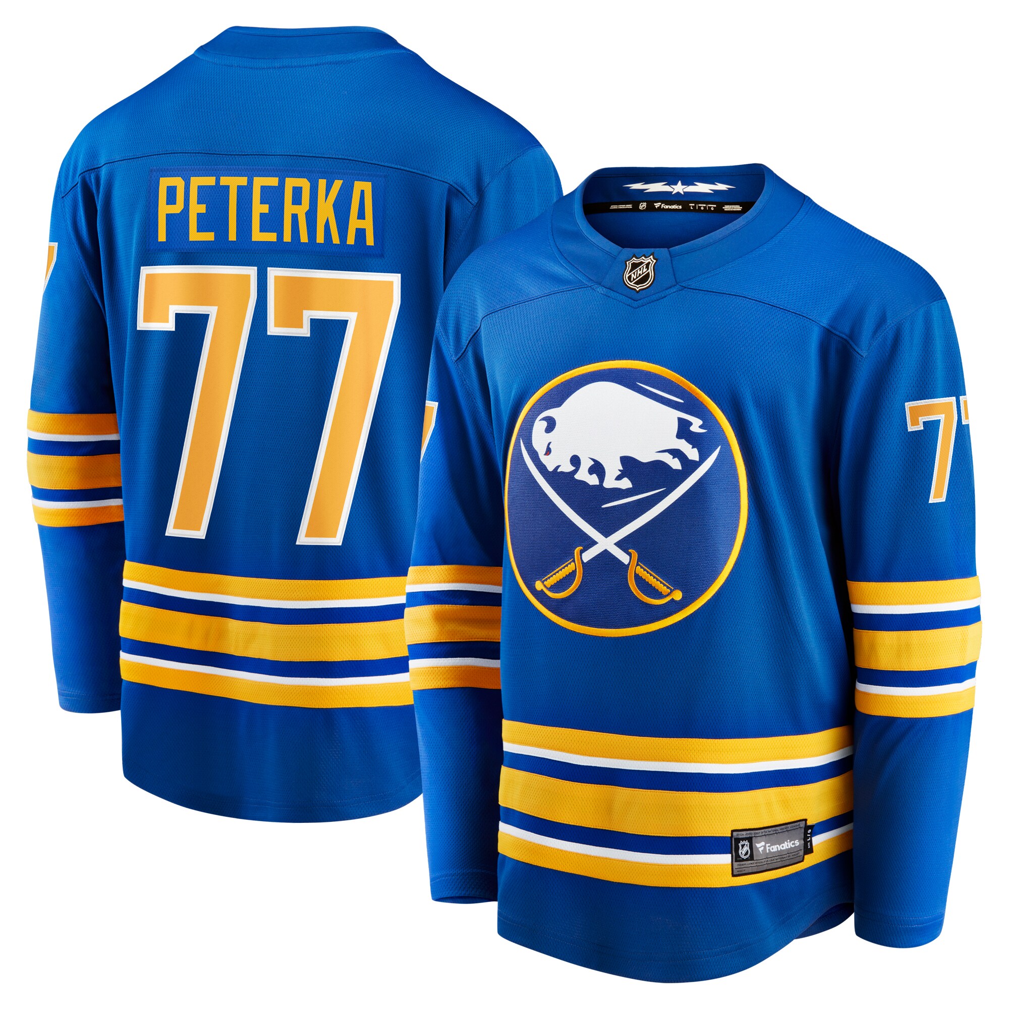 JJ Peterka Buffalo Sabres Fanatics Home Breakaway Jersey - Royal