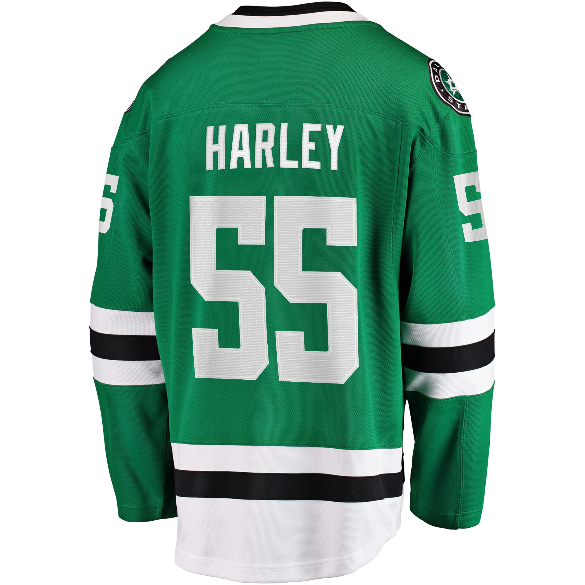 Thomas Harley Dallas Stars Fanatics Home Premier Breakaway Player Jersey - Kelly Green