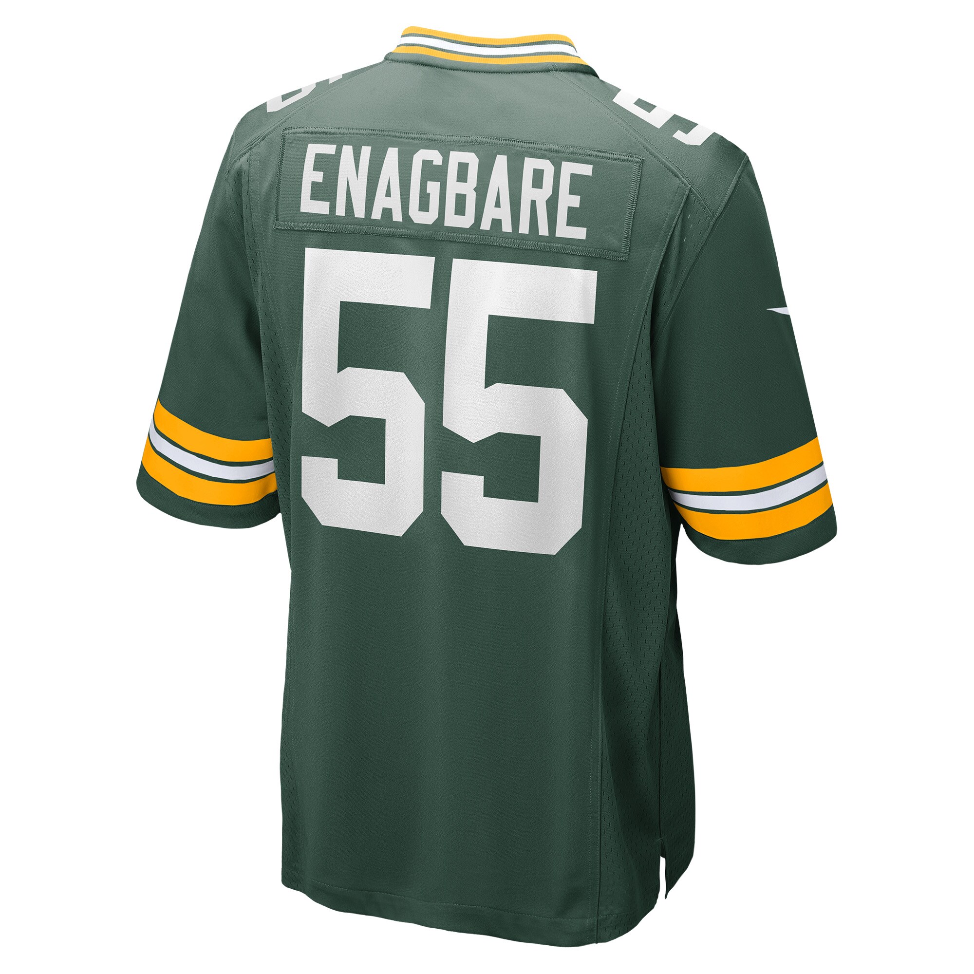 Kingsley Enagbare Green Bay Packers  Game Player Jersey - Green