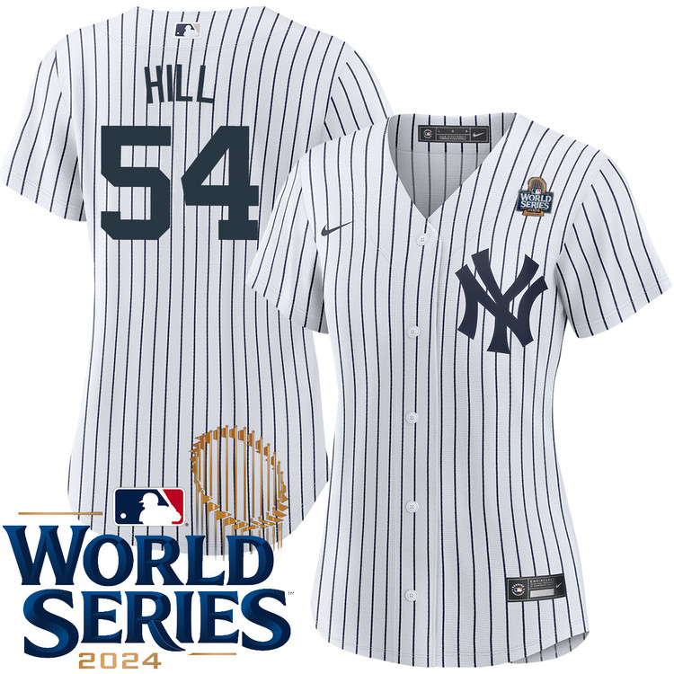 Tim Hill New York Yankees Women's Home World Series Jersey