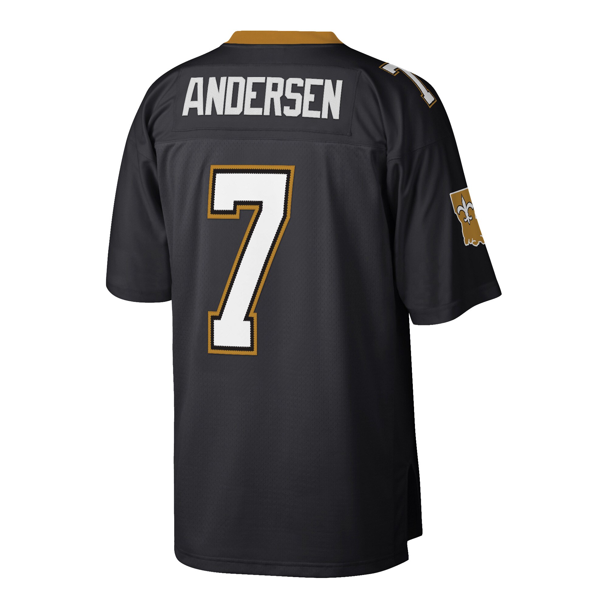 Morten Andersen New Orleans Saints Mitchell & Ness Retired Player Legacy Replica Jersey - Black