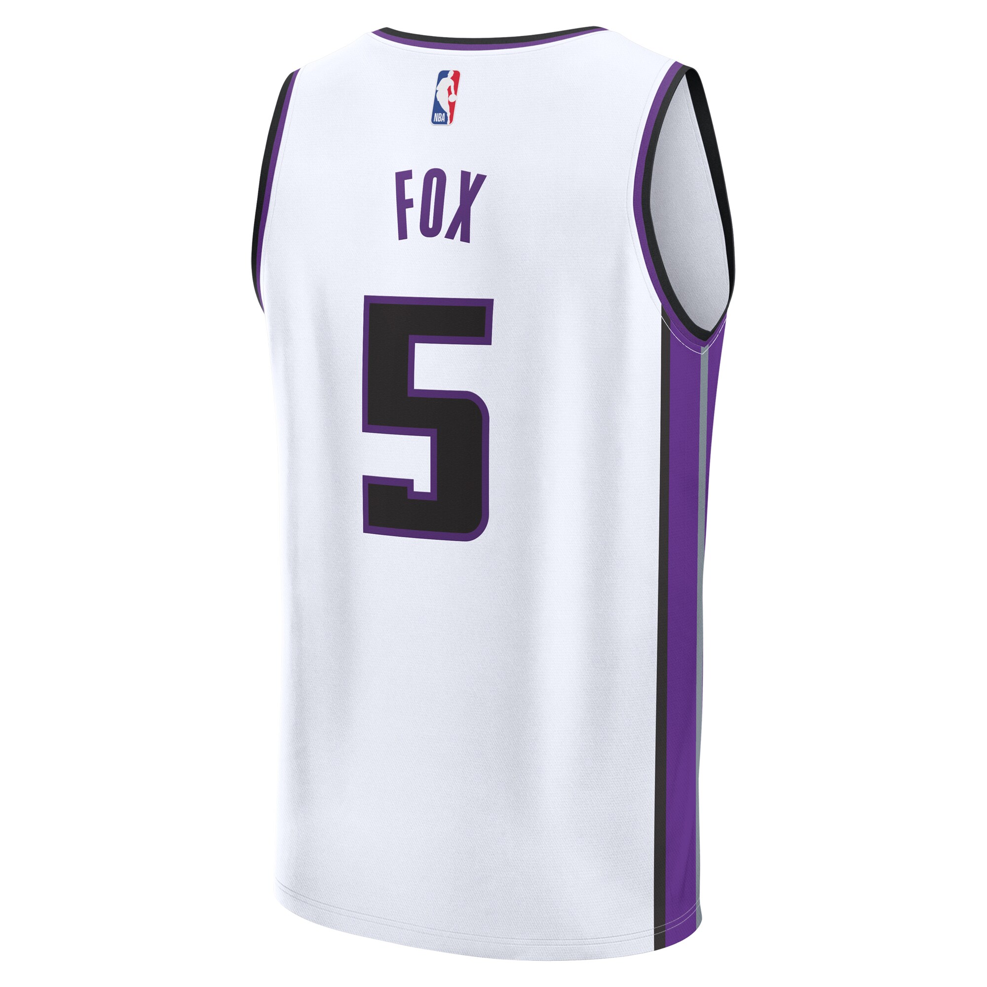 De'Aaron Fox Sacramento Kings Fanatics Youth Fast Break Replica Player Jersey - Association Edition - White