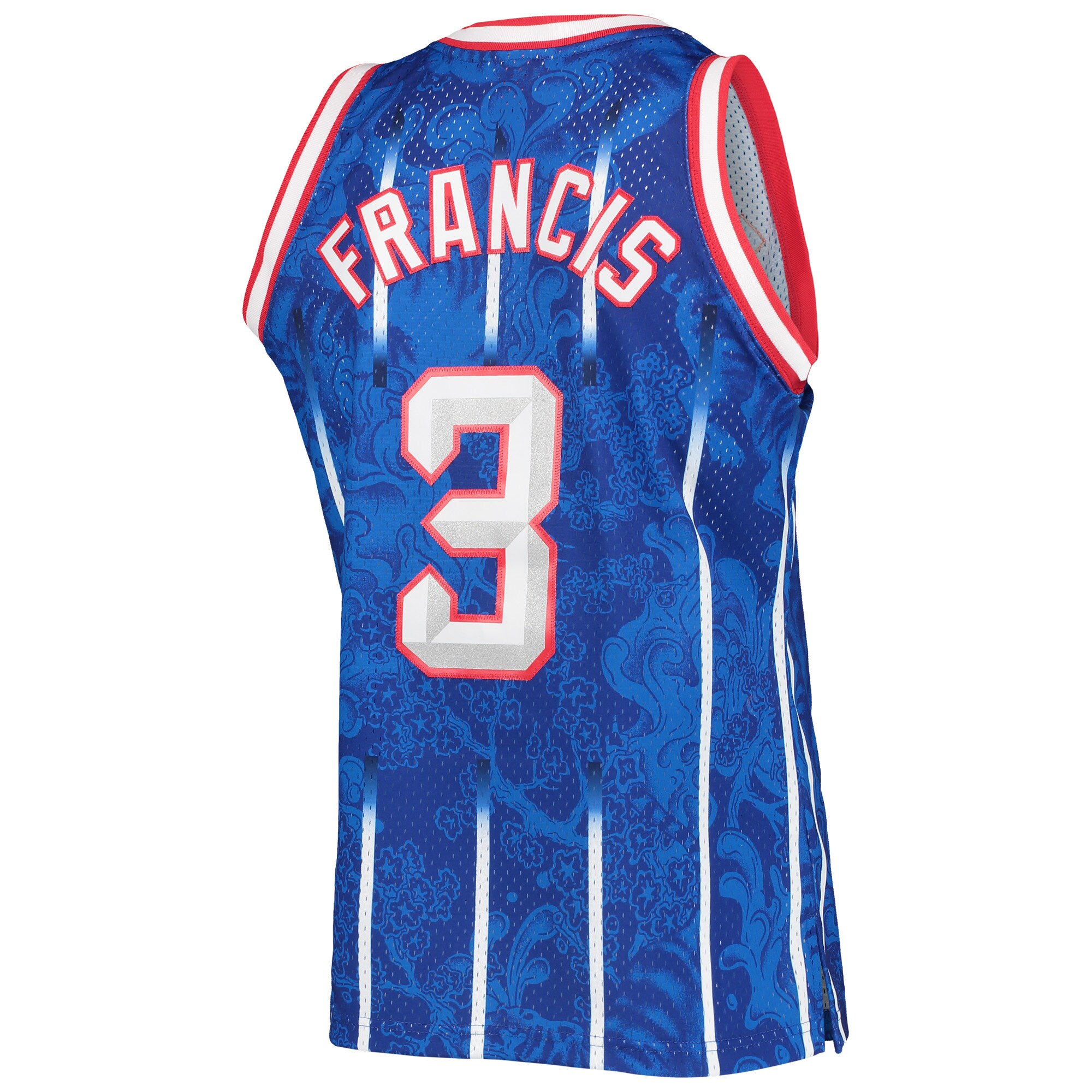 Steve Francis Houston Rockets Mitchell & Ness Hardwood Classics 1999\/00 Lunar New Year Swingman Jersey - Blue