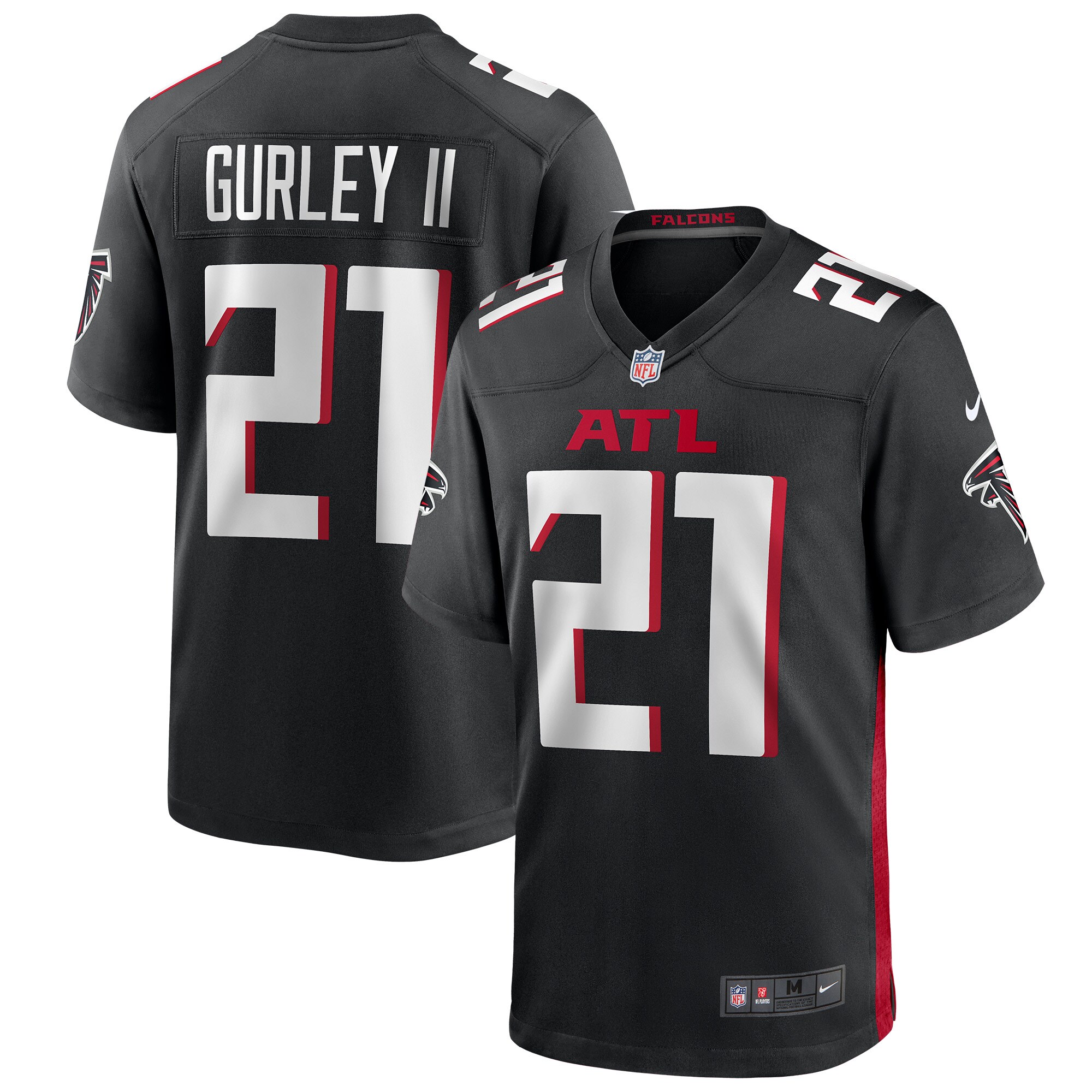 Todd Gurley II Atlanta Falcons  Game Player Jersey - Black