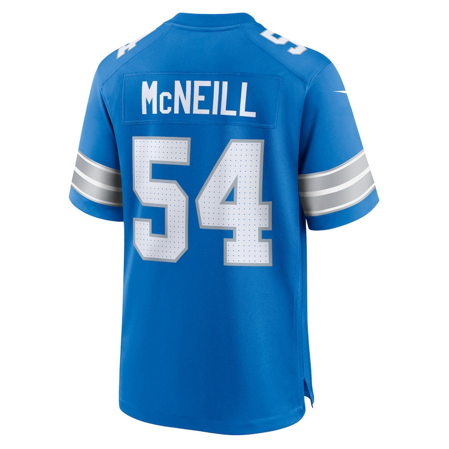 Alim McNeill #54 Detroit Lions Super Bowl LIX Jersey - Men's - Blue