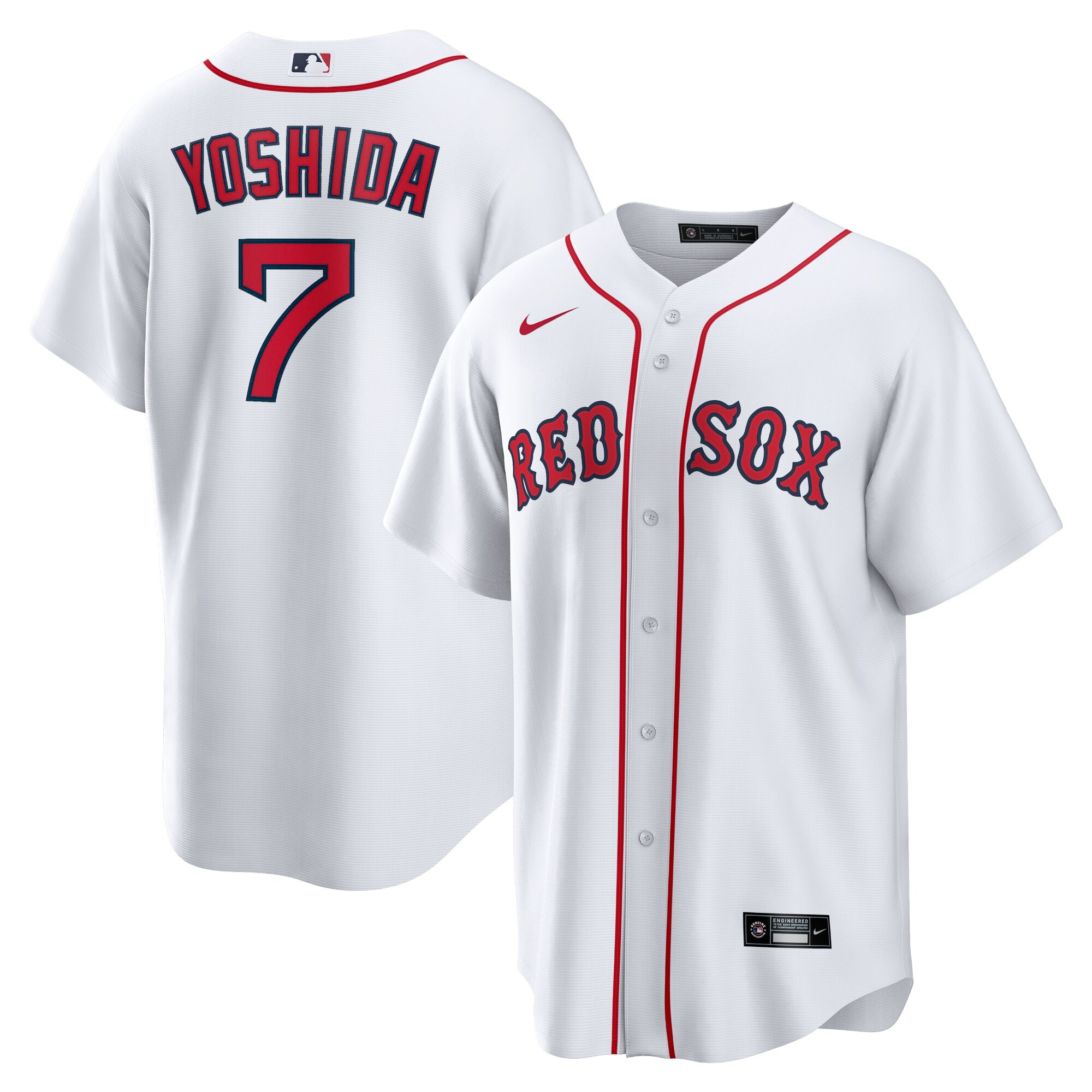 Masataka Yoshida Boston Red Sox  Replica Player Jersey - White