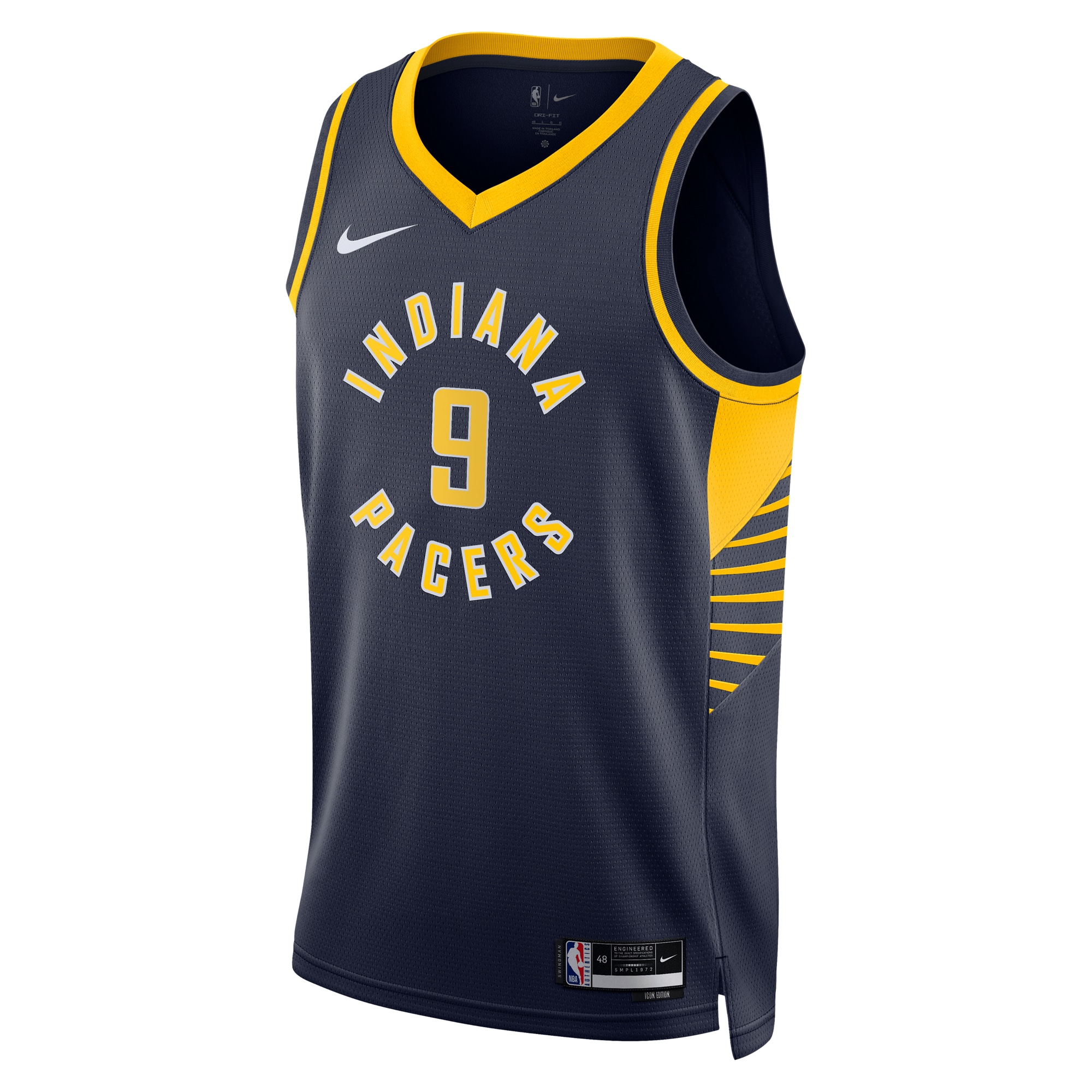 T.J. McConnell Indiana Pacers Unisex Swingman Replica Jersey - Icon Edition - Navy