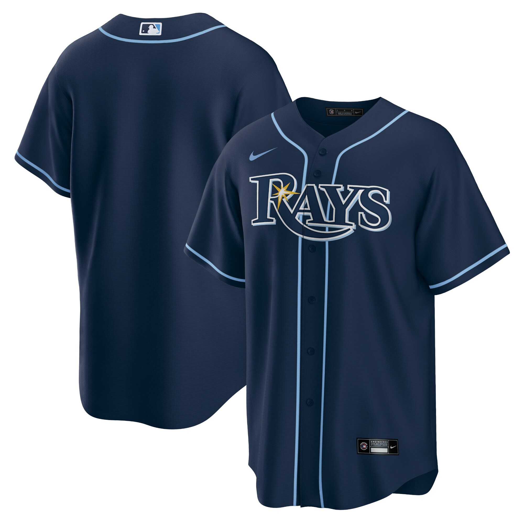 Tampa Bay Rays  Alternate Replica Team Jersey - Navy