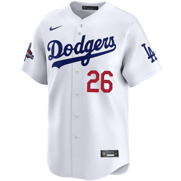 Tony Gonsolin Los Angeles Dodgers Home Limited World Series Champions Jersey