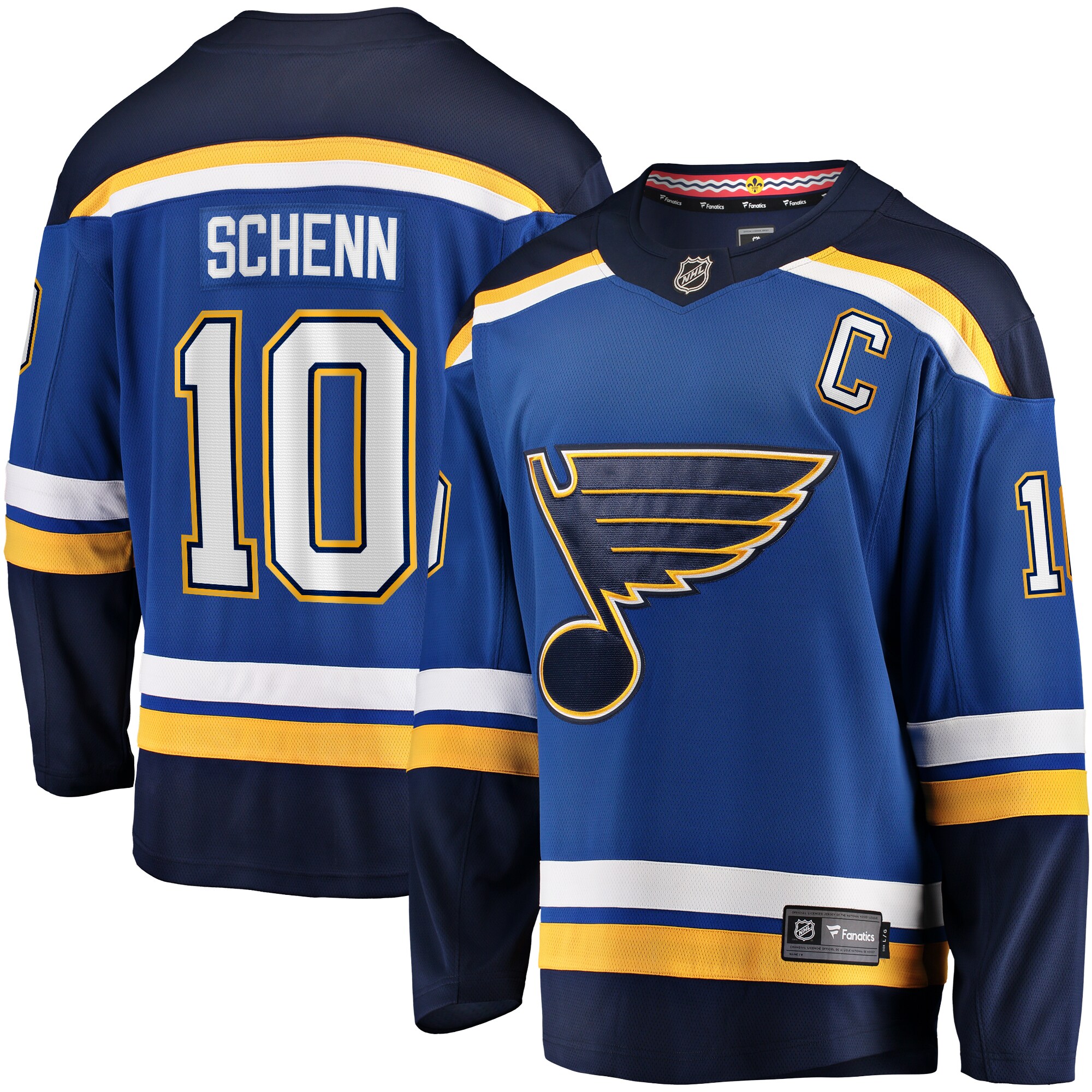 Brayden Schenn St. Louis Blues Fanatics Home Breakaway Jersey - Blue
