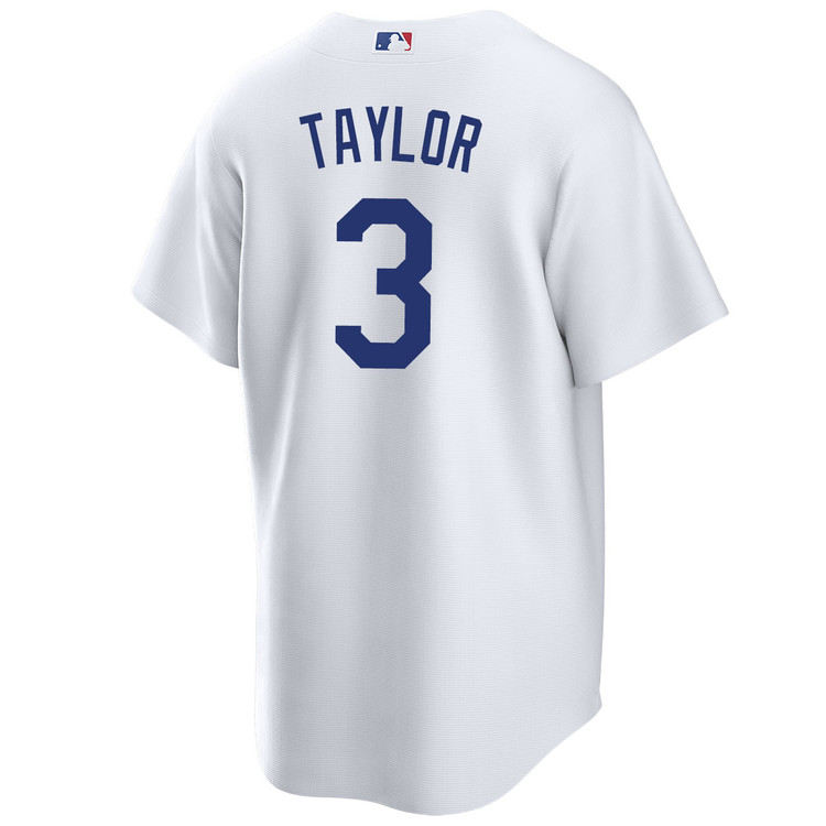 Chris Taylor Los Angeles Dodgers Home World Series Jersey
