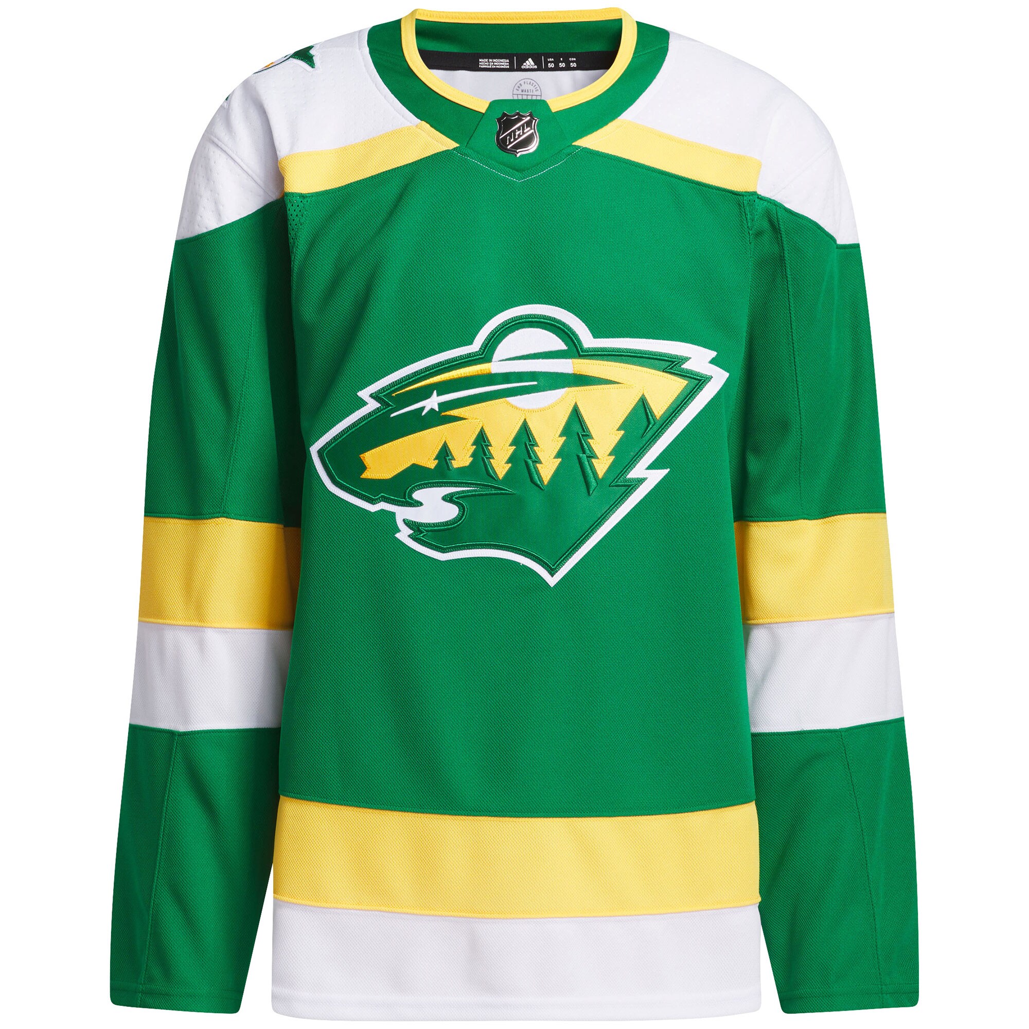 Minnesota Wild adidas 2023\/24 Alternate Primegreen Authentic Jersey Green