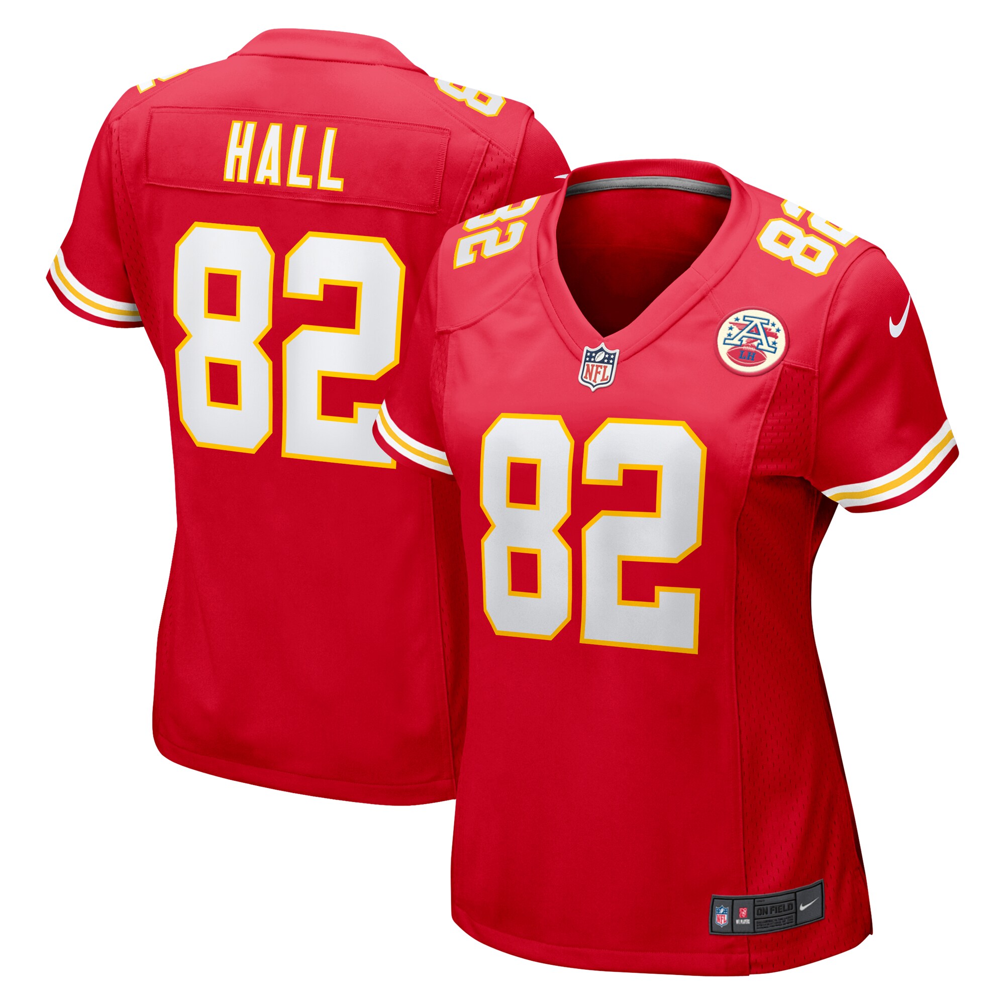 Dante Hall Kansas City Chiefs Women's Retired Player Game Jersey - Red