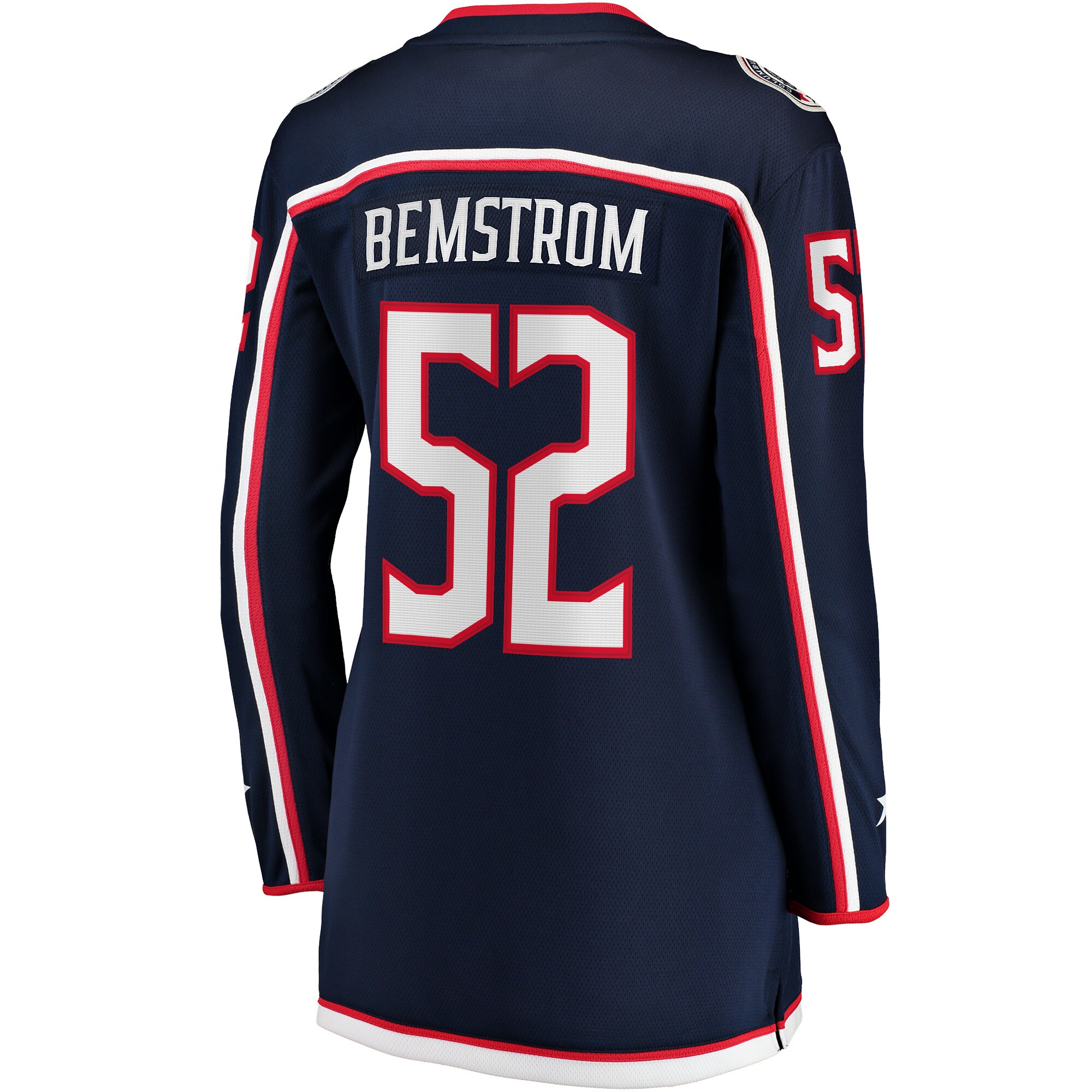Emil Bemstrom Columbus Blue Jackets Fanatics Women's Home Breakaway Player Jersey - Navy
