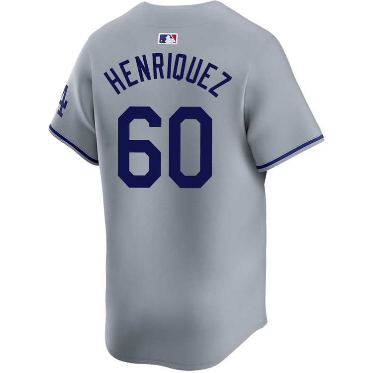 Edgardo Henriquez Los Angeles Dodgers Road Limited Jersey