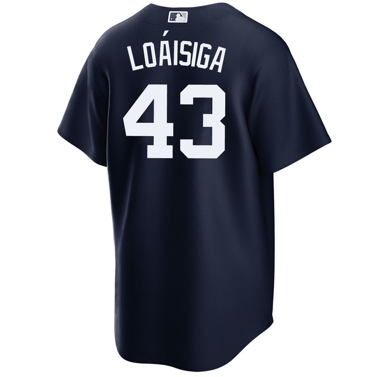 Jonathan Loaisiga New York Yankees Alternate Navy World Series Jersey