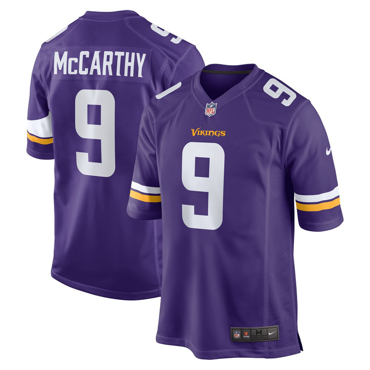 J.J. McCarthy Minnesota Vikings 2024 First Round Pick Player Game Jersey - Purple