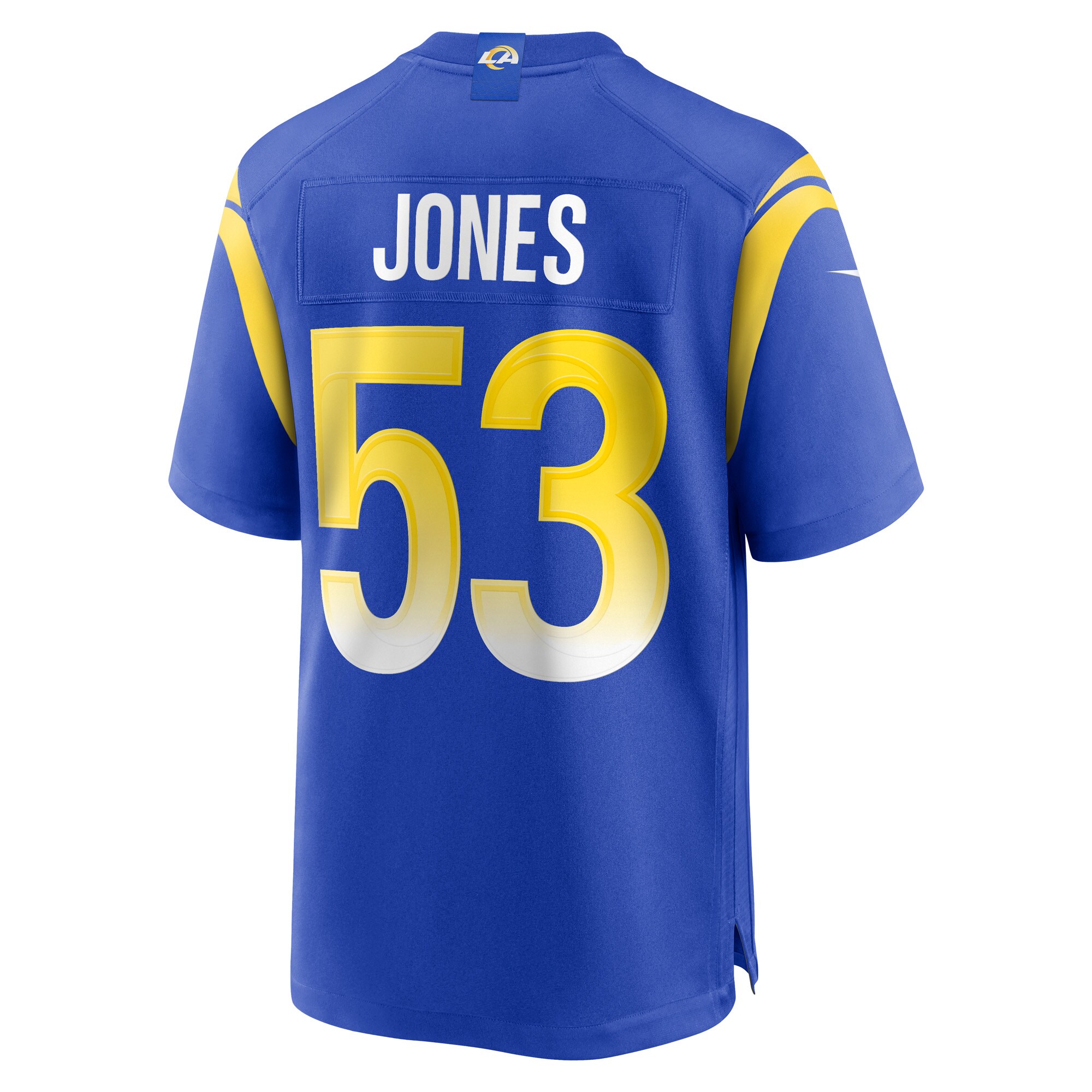 Ernest Jones Los Angeles Rams  Game Player Jersey - Royal