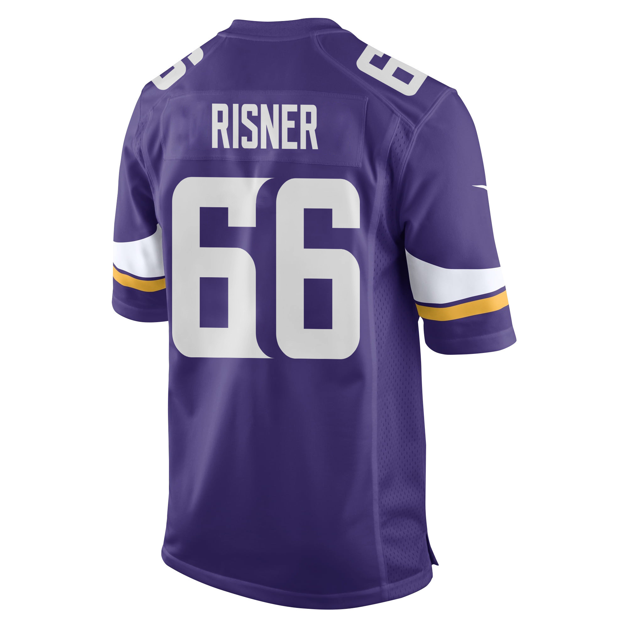 Dalton Risner 66 Minnesota Vikings Super Bowl LIX New Orleans Patch Game Men Jersey - Purple