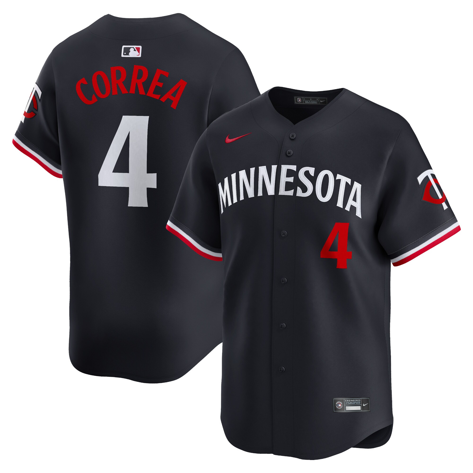Carlos Correa Minnesota Twins  Alternate Limited Player Jersey Navy
