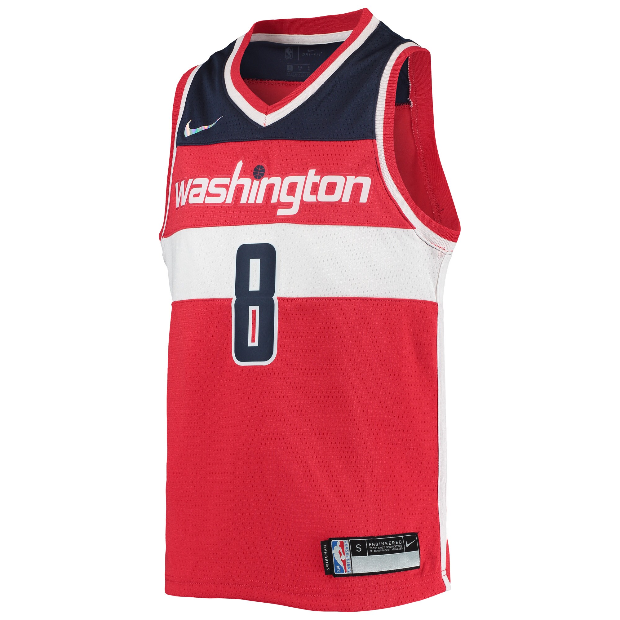 Rui Hachimura Washington Wizards Youth 2021\/22 Diamond Swingman Jersey - Icon Edition - Red