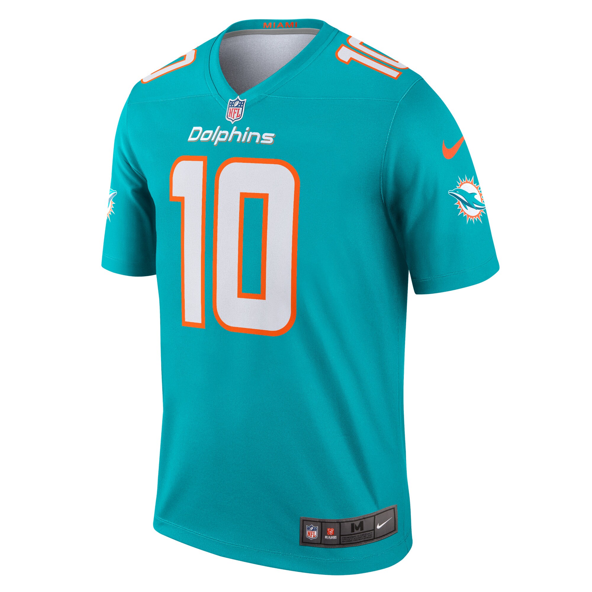 Tyreek Hill Miami Dolphins  Legend Jersey - Aqua