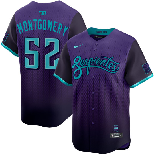 Jordan Montgomery Arizona Diamondbacks City Connect 2.0 Limited Jersey