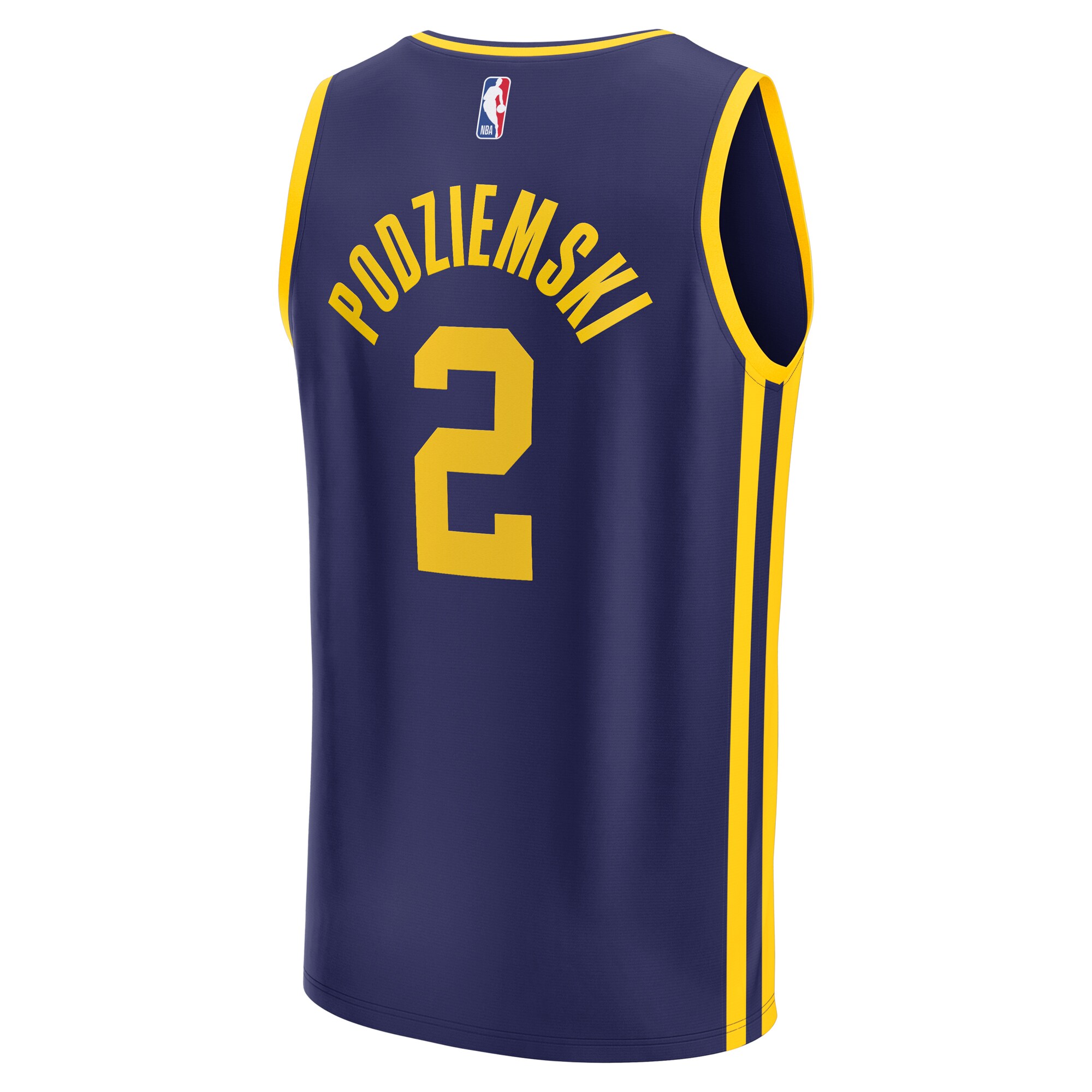First Round Golden State Warriors Fanatics Youth 2023 NBA Draft First Round Pick Fast Break Replica Jersey - Statement Edition - Navy