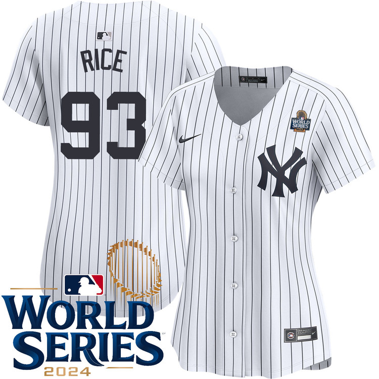 Ben Rice New York Yankees Women's Home Limited World Series Jersey
