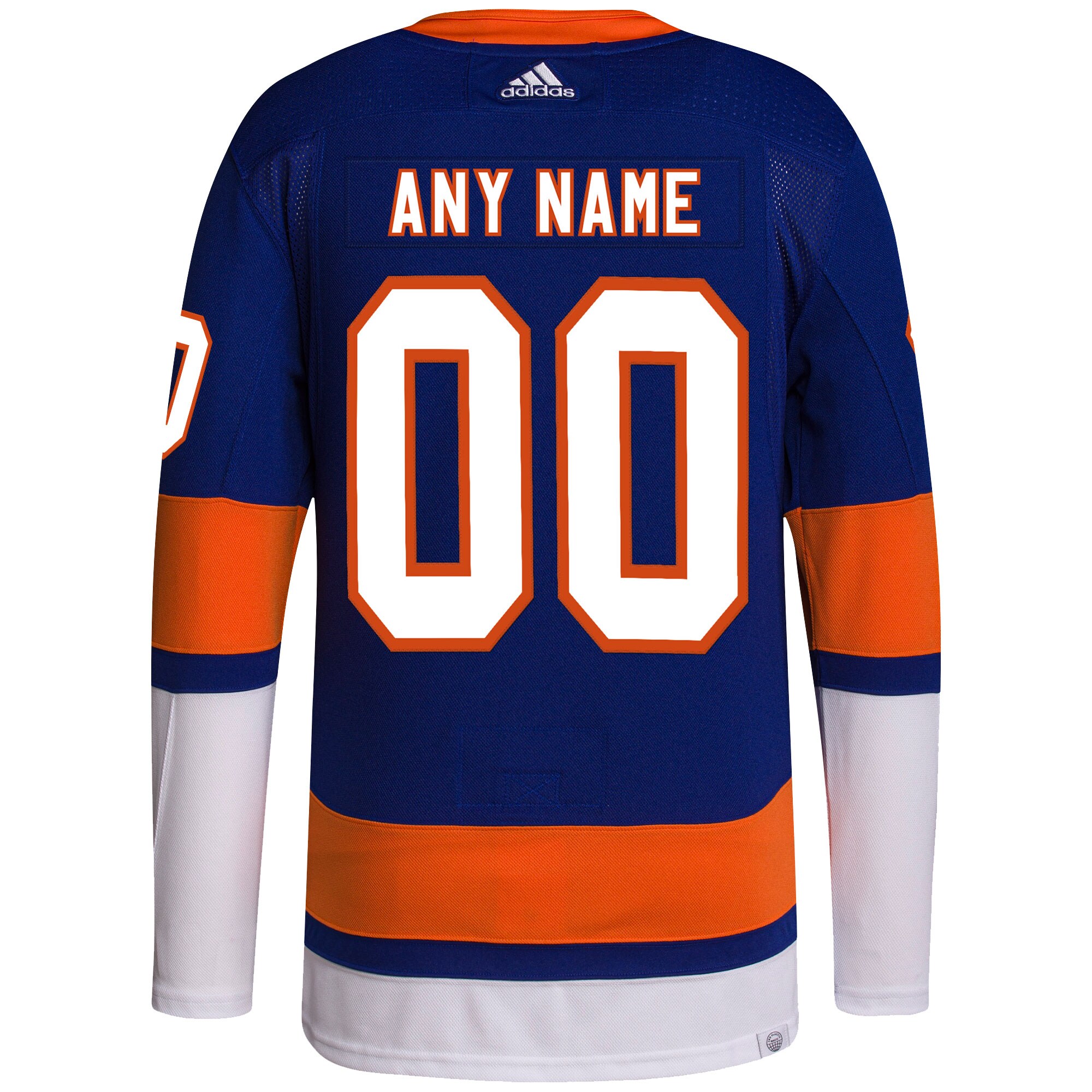New York Islanders adidas  Home  Primegreen Authentic Custom Jersey - Royal