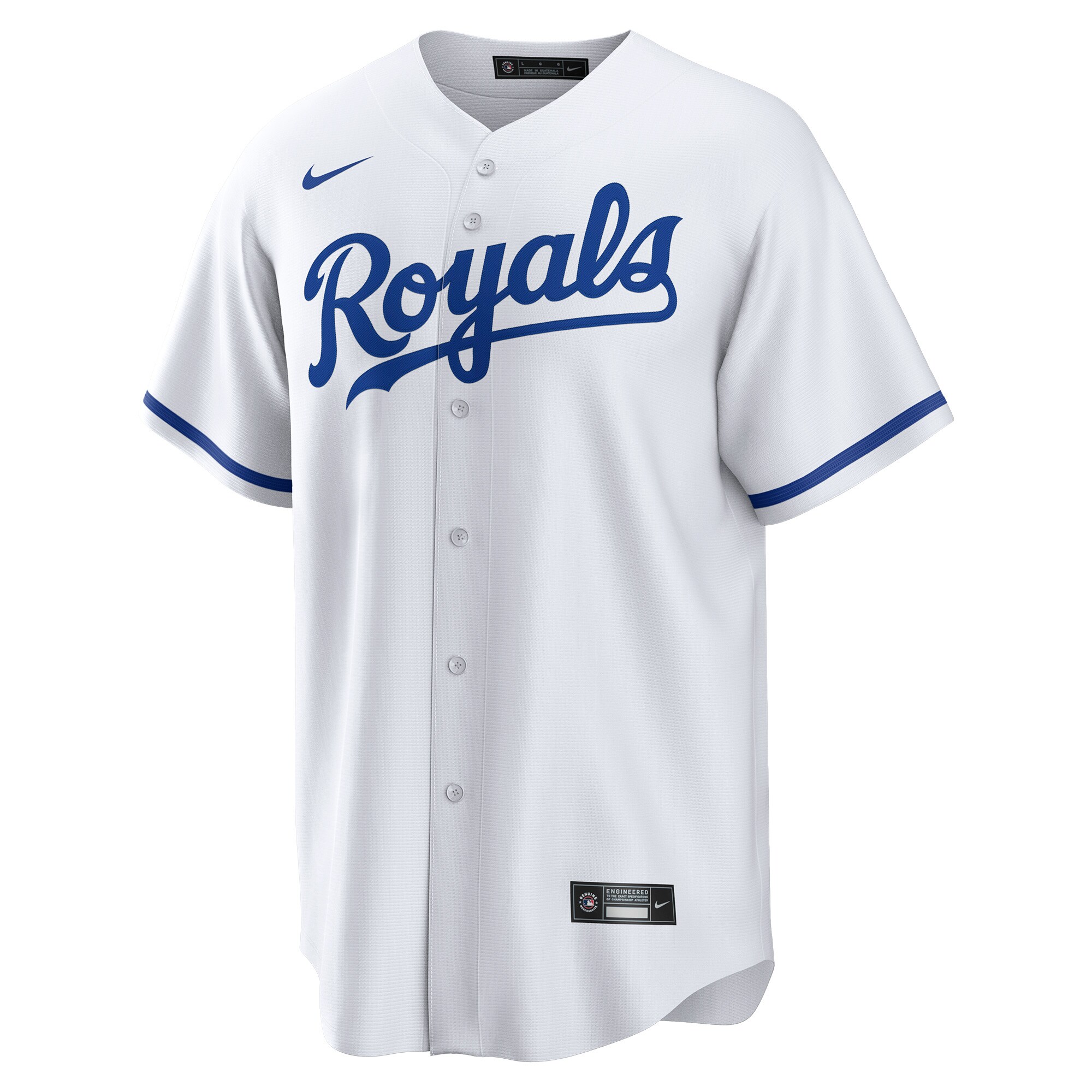 Carlos Hern\u00c3\u00a1ndez Kansas City Royals Home Replica Player Jersey - White