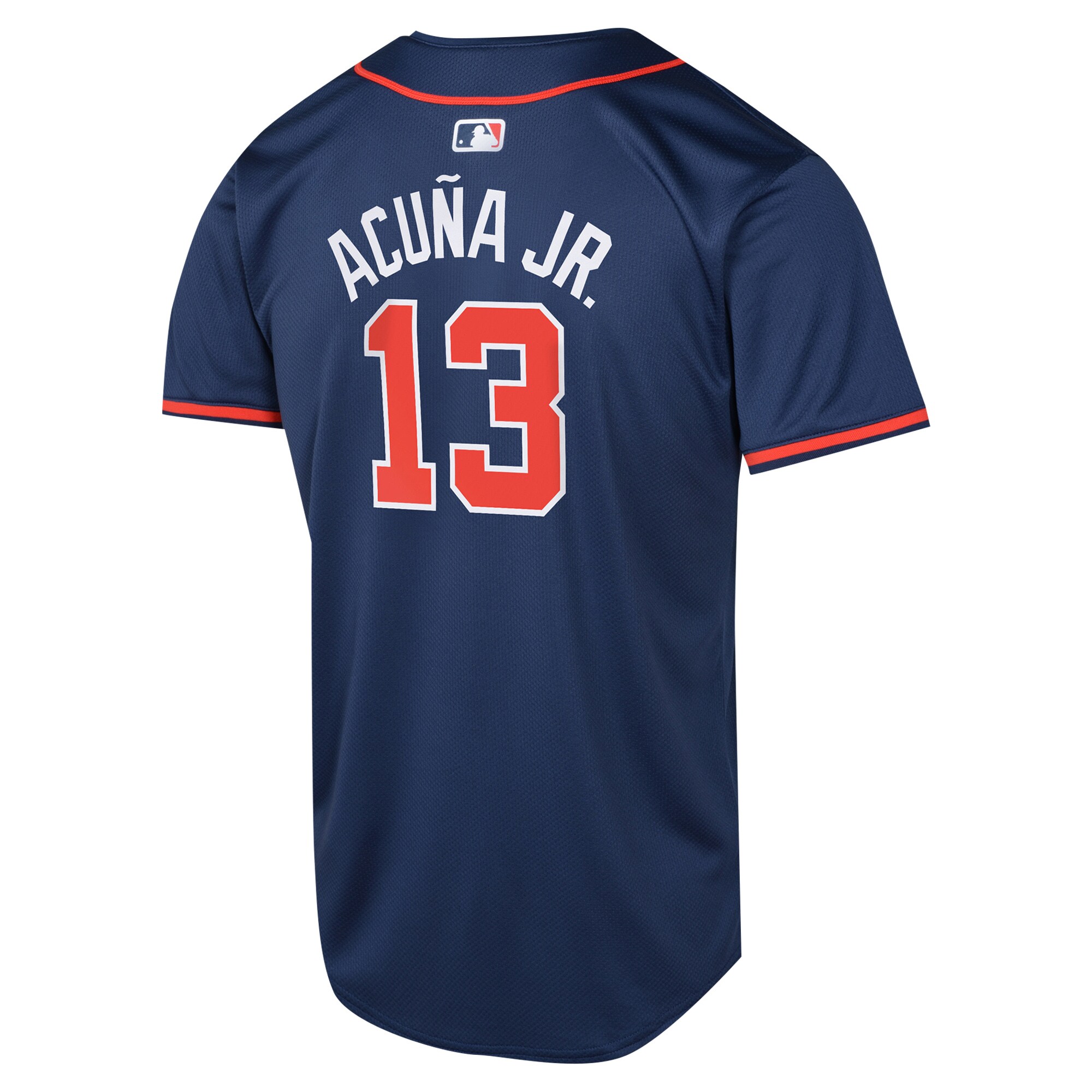 Ronald Acu\u00c3\u00b1a Jr. Atlanta Braves  Youth Alternate Limited Player Jersey Navy