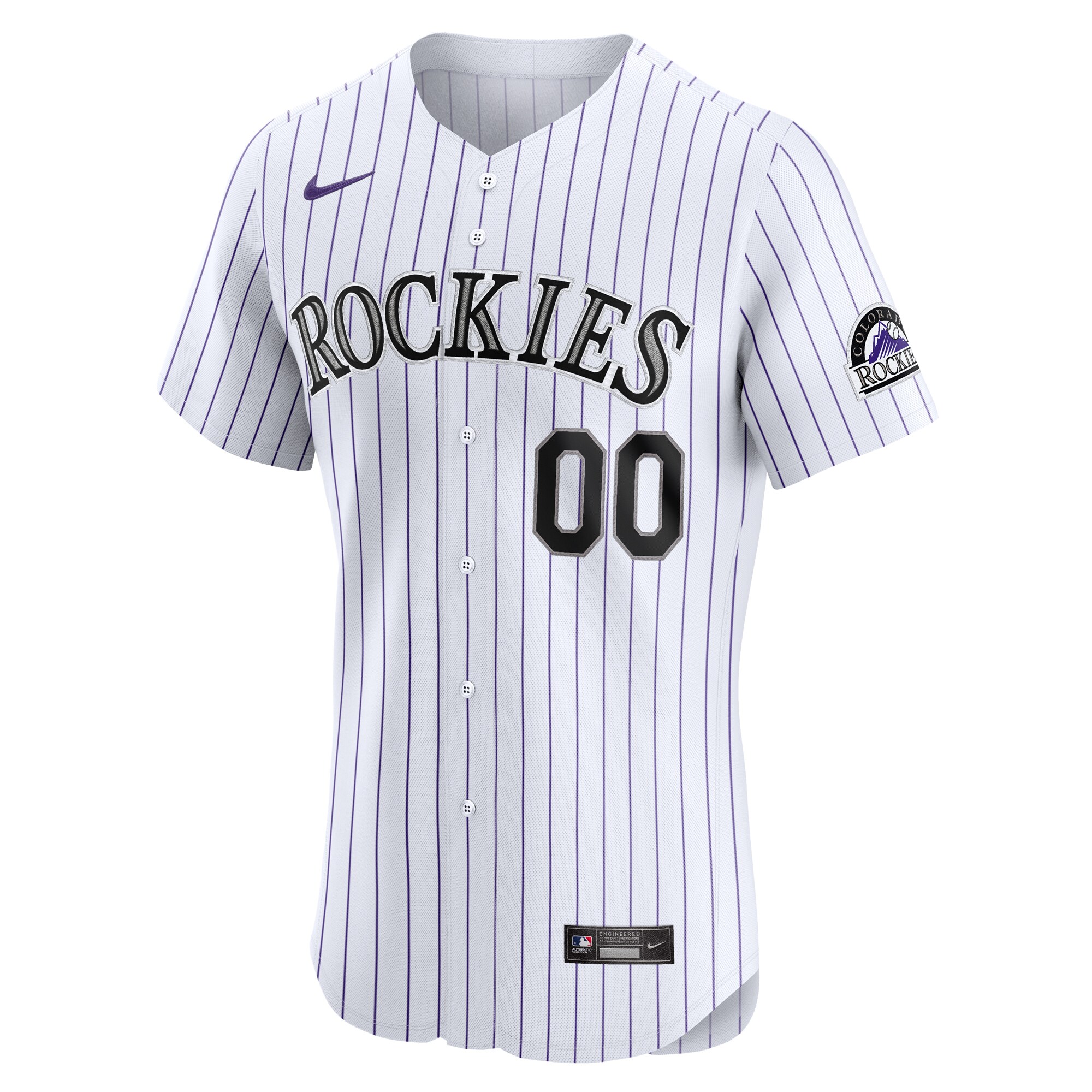 Colorado Rockies Home Elite Pick-A-Player Retired Roster Jersey - White