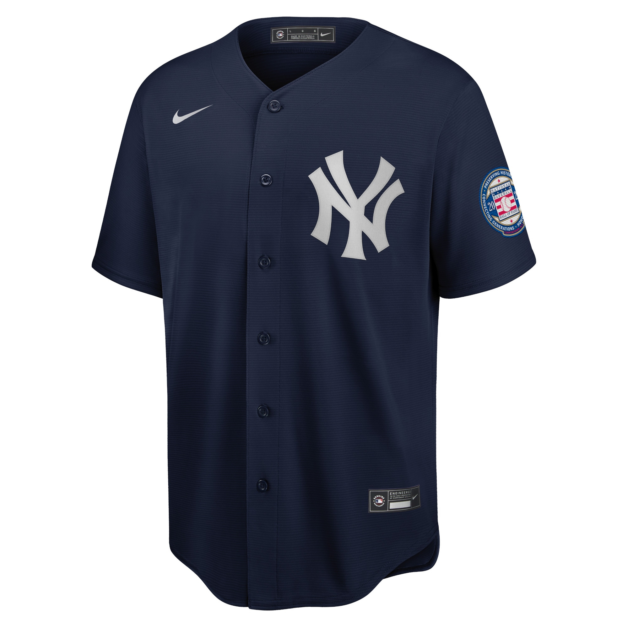 Derek Jeter New York Yankees 2020 Hall of Fame Induction Alternate Replica Player Jersey - Navy