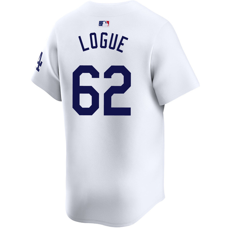 Zach Logue Los Angeles Dodgers Home Limited Jersey