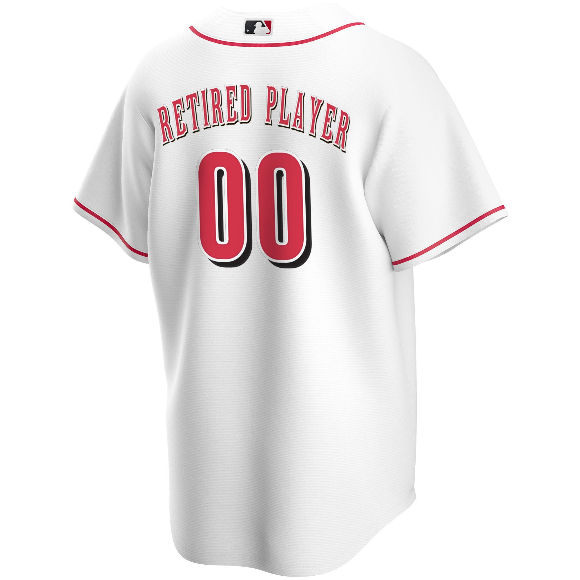 Cincinnati Reds  Home Pick-A-Player Retired Roster Replica Jersey - White