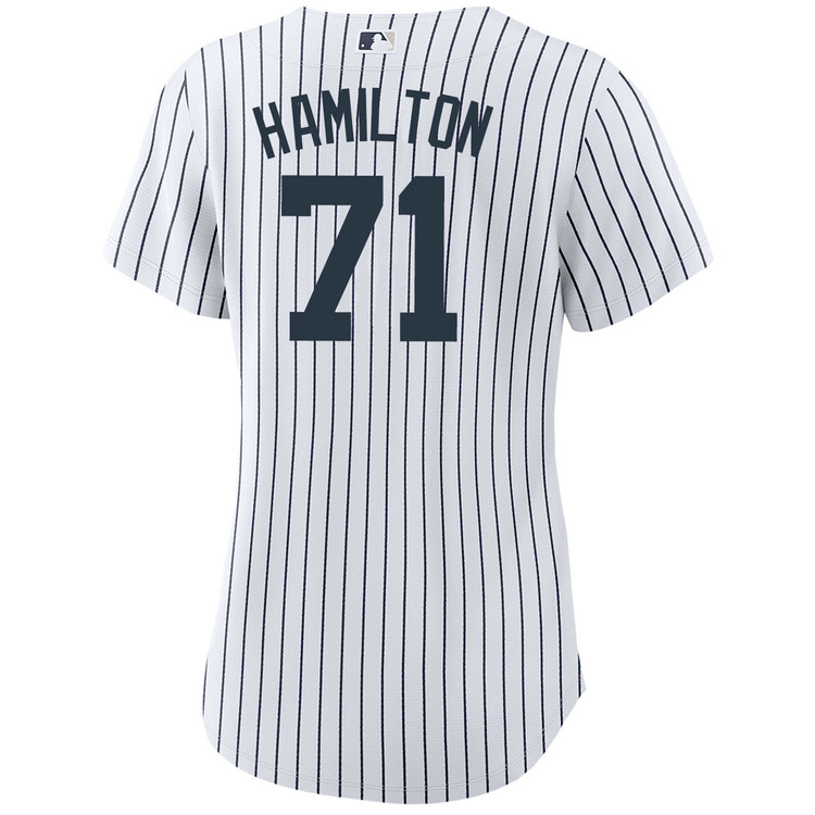 Ian Hamilton New York Yankees Women's Home World Series Jersey