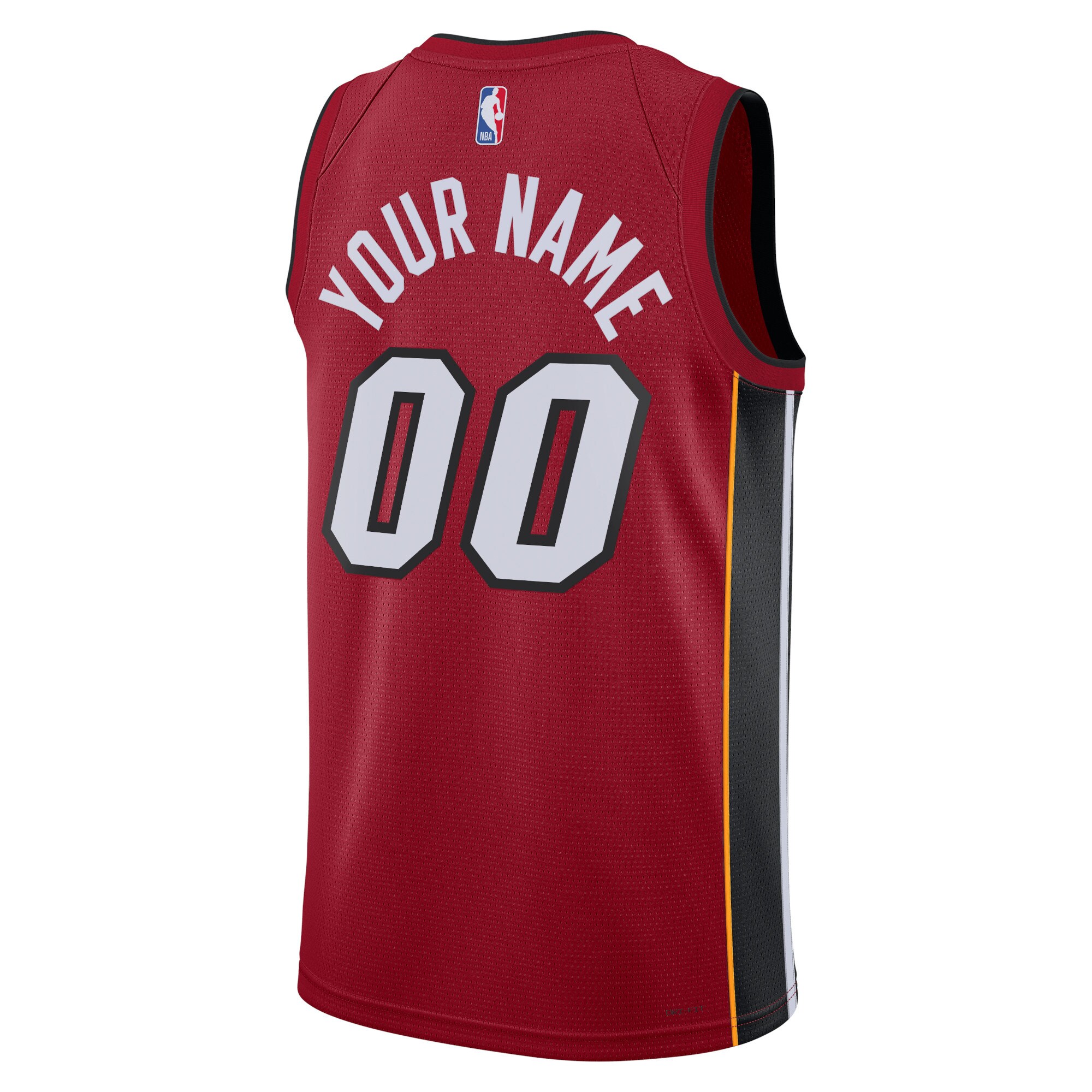 Miami Heat Jordan Brand Unisex 2022\/23 Swingman Custom Jersey - Statement Edition - Red