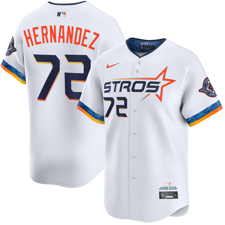 Nick Hernandez Houston Astros City Connect 2.0 Limited Jersey