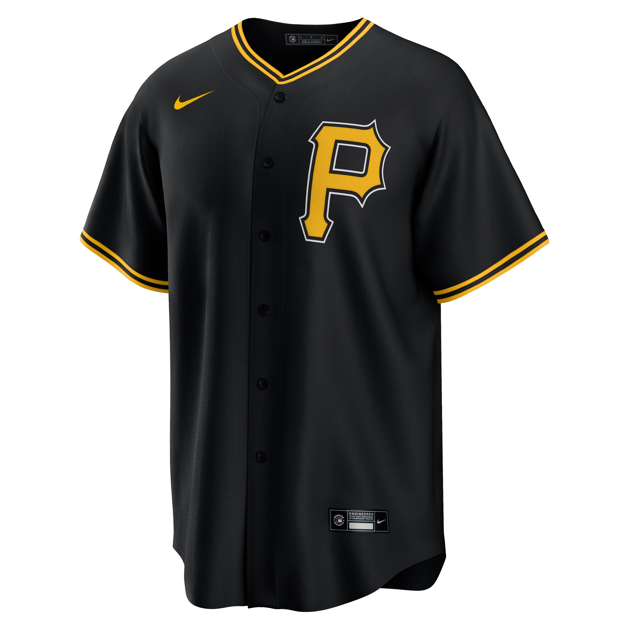 Paul Skenes Pittsburgh Pirates Alternate Replica Player Jersey - Black