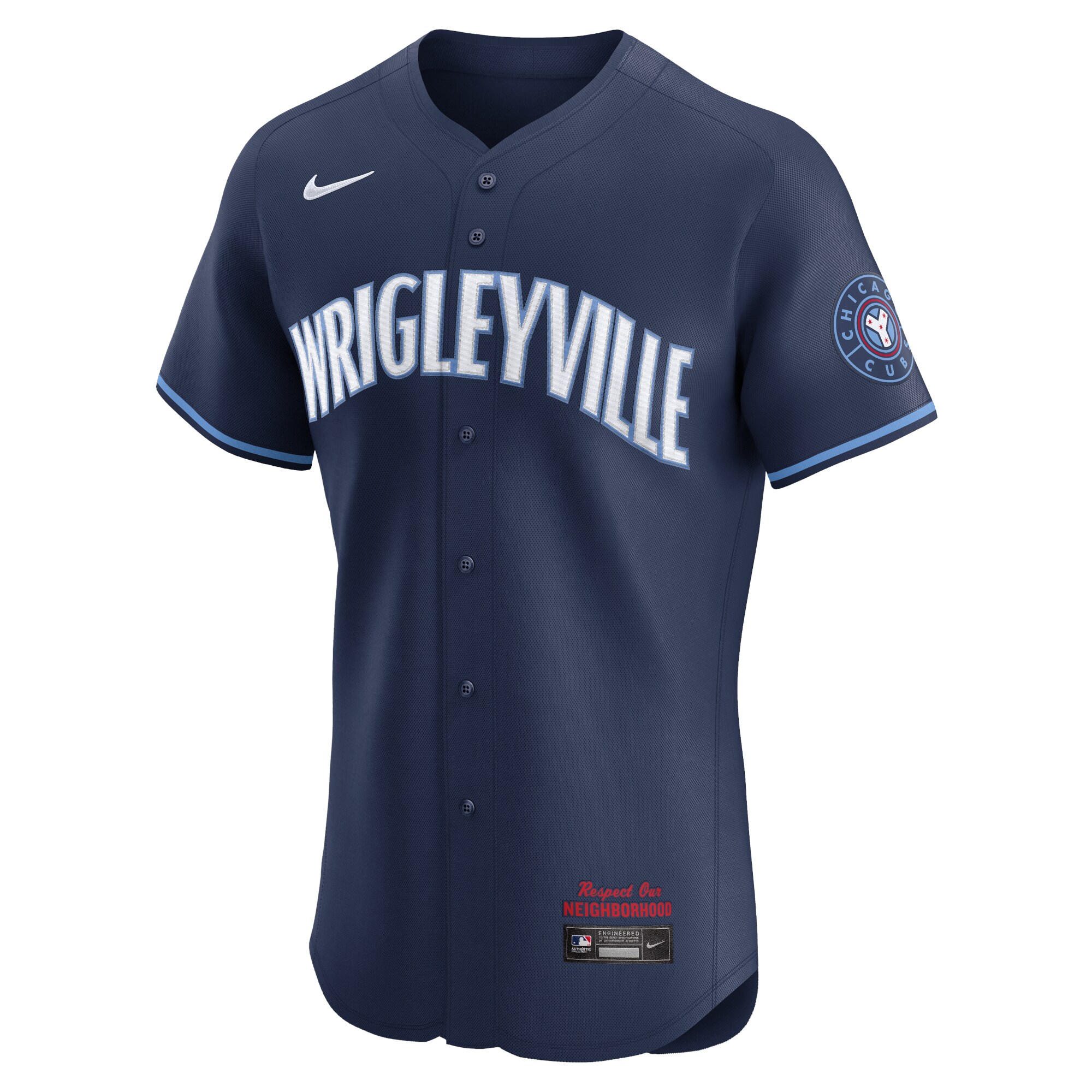 Chicago Cubs  City Connect Elite Jersey - Navy