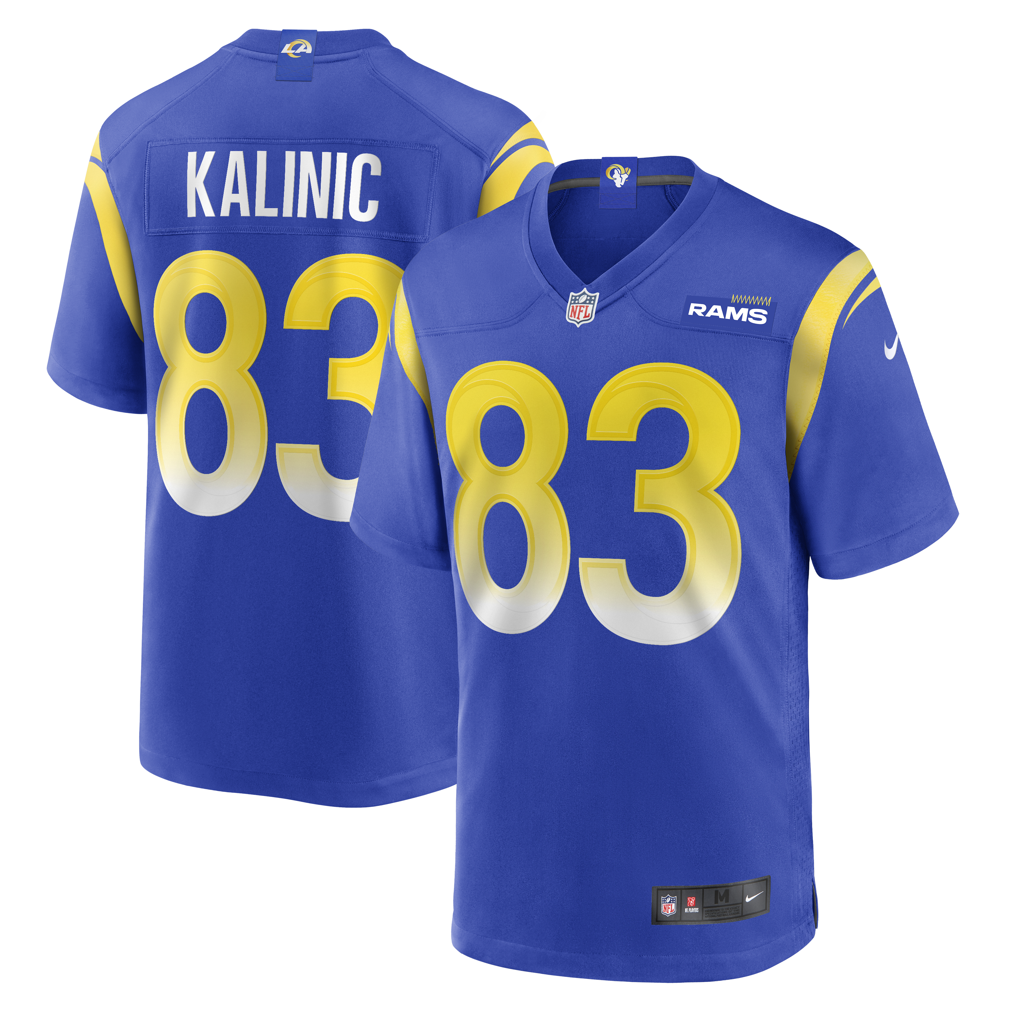 Nikola Kalinic Los Angeles Rams   Game Jersey - Royal