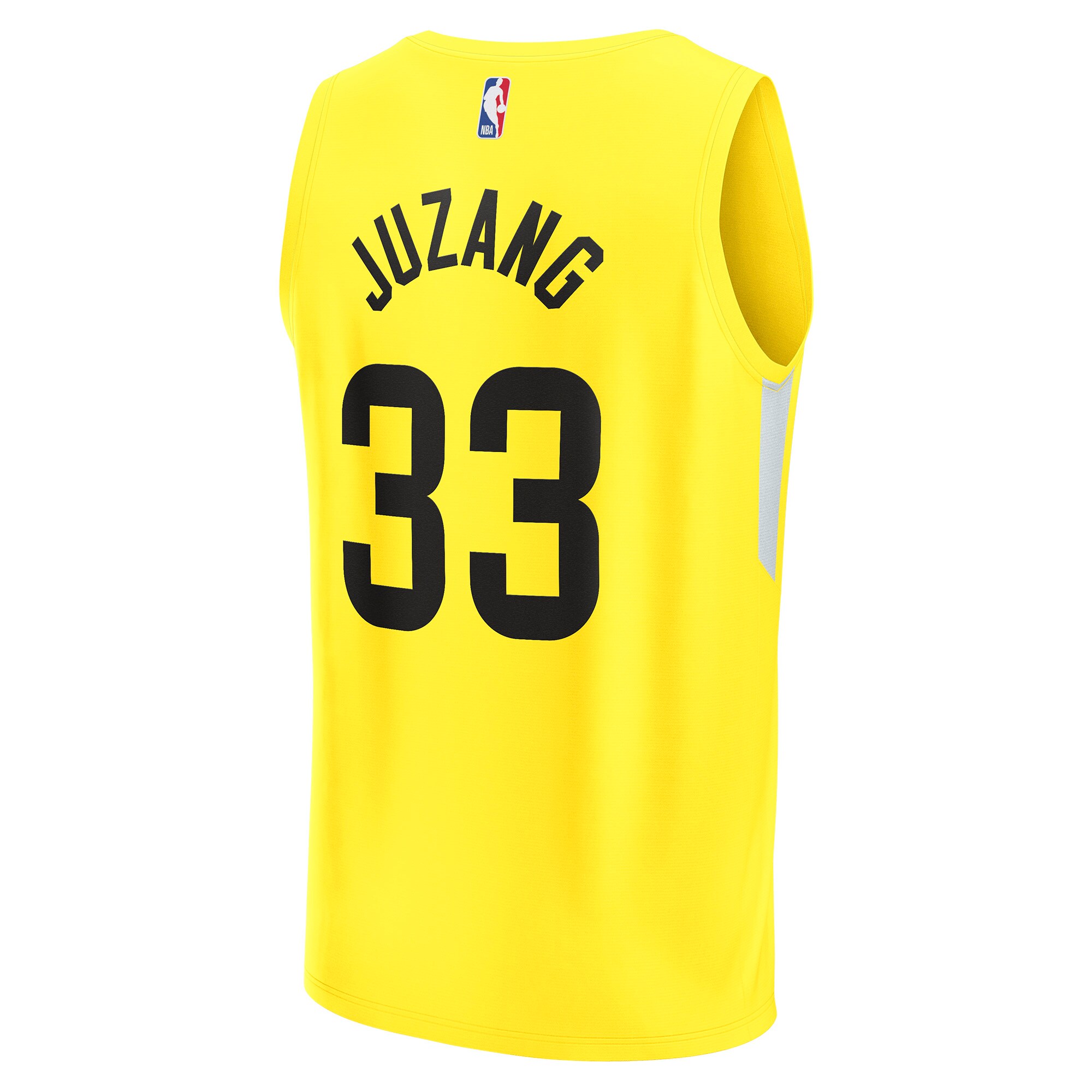 Johnny Juzang Utah Jazz Fanatics Fast Break Replica Player Jersey - Icon Edition - Yellow