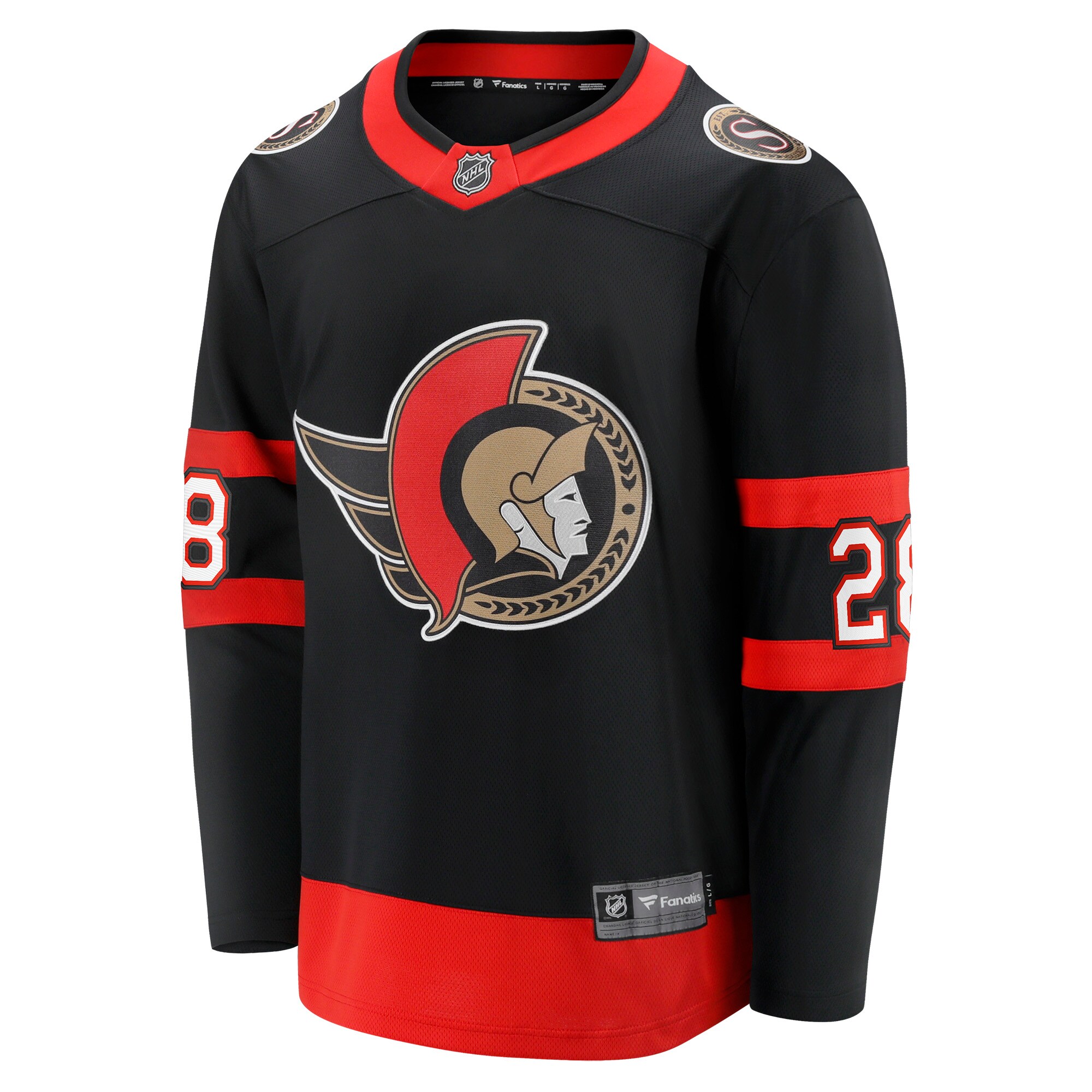 Claude Giroux Ottawa Senators Fanatics Home Breakaway Player Jersey - Black