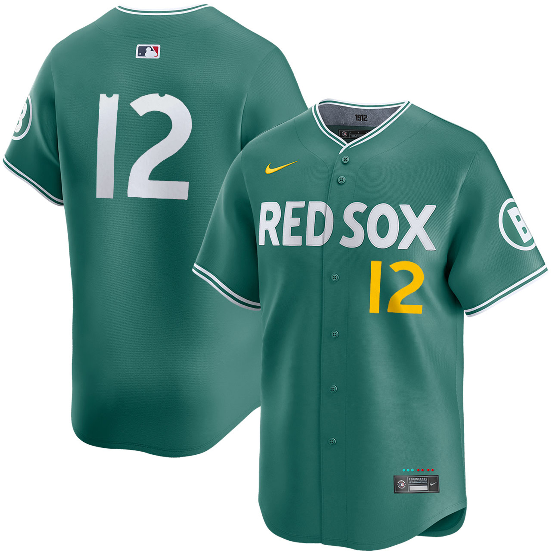 Connor Wong Boston Red Sox City Connect 2.0 Limited Jersey