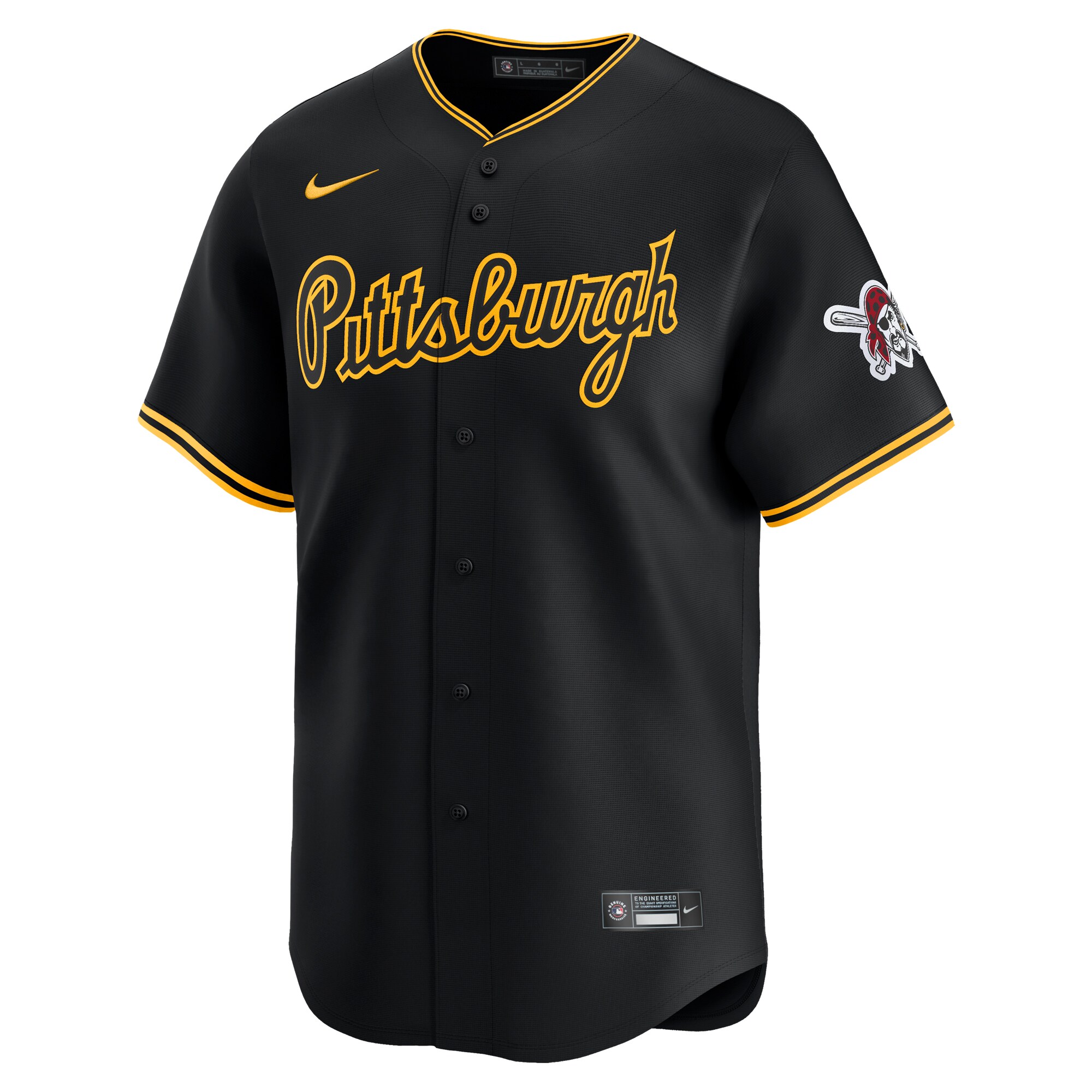 Pittsburgh Pirates   Alternate Limited Jersey Black